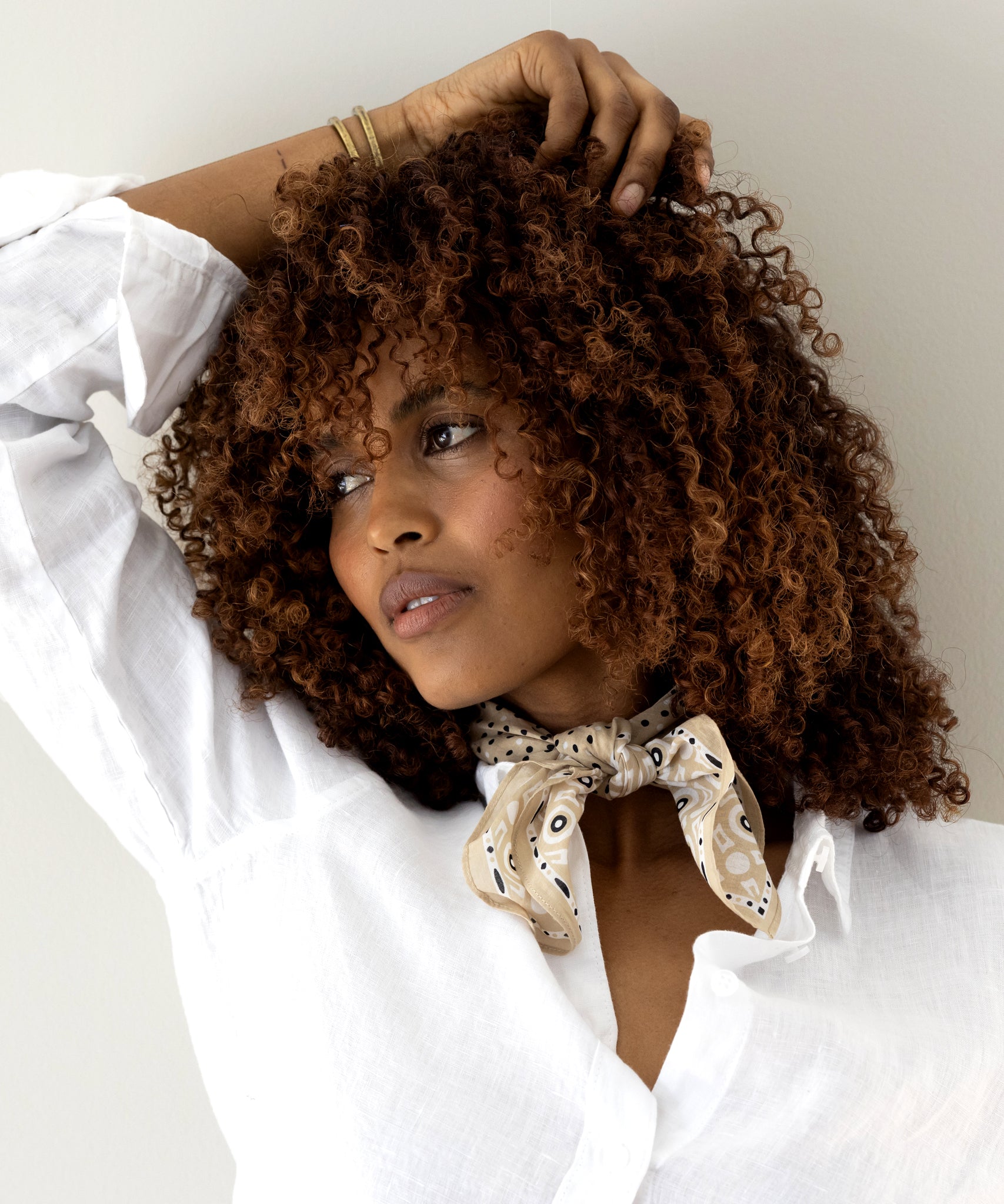 Classic Polka Dot Bandana - Stylish Cotton Scarf for Women & Men - Perfect for Fashion Accessories, Headwear, and Outdoor Activities