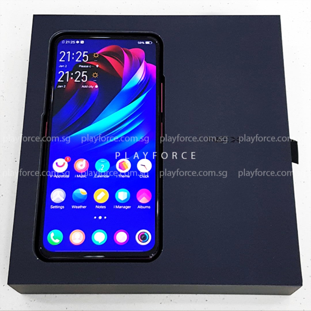 Vivo Nex Dual Display Smartphone - 128GB Storage, Purple Color | Dual Screen Android Phone for Gaming, Photography & Multitasking