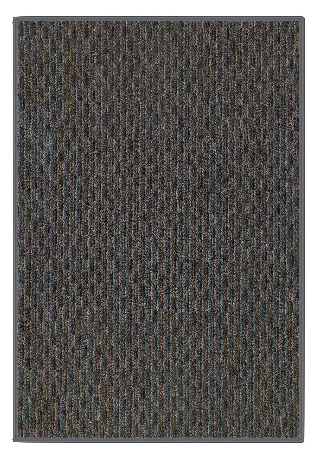KOECKRITZ 6x8 Feet Blue Pattern Tapestry Indoor Outdoor Area Rug - Premium Nylon Fabric with Finished Edges - Available in Multiple Sizes - Perfect for Living Room, Bedroom, Patio & Dorm Decor