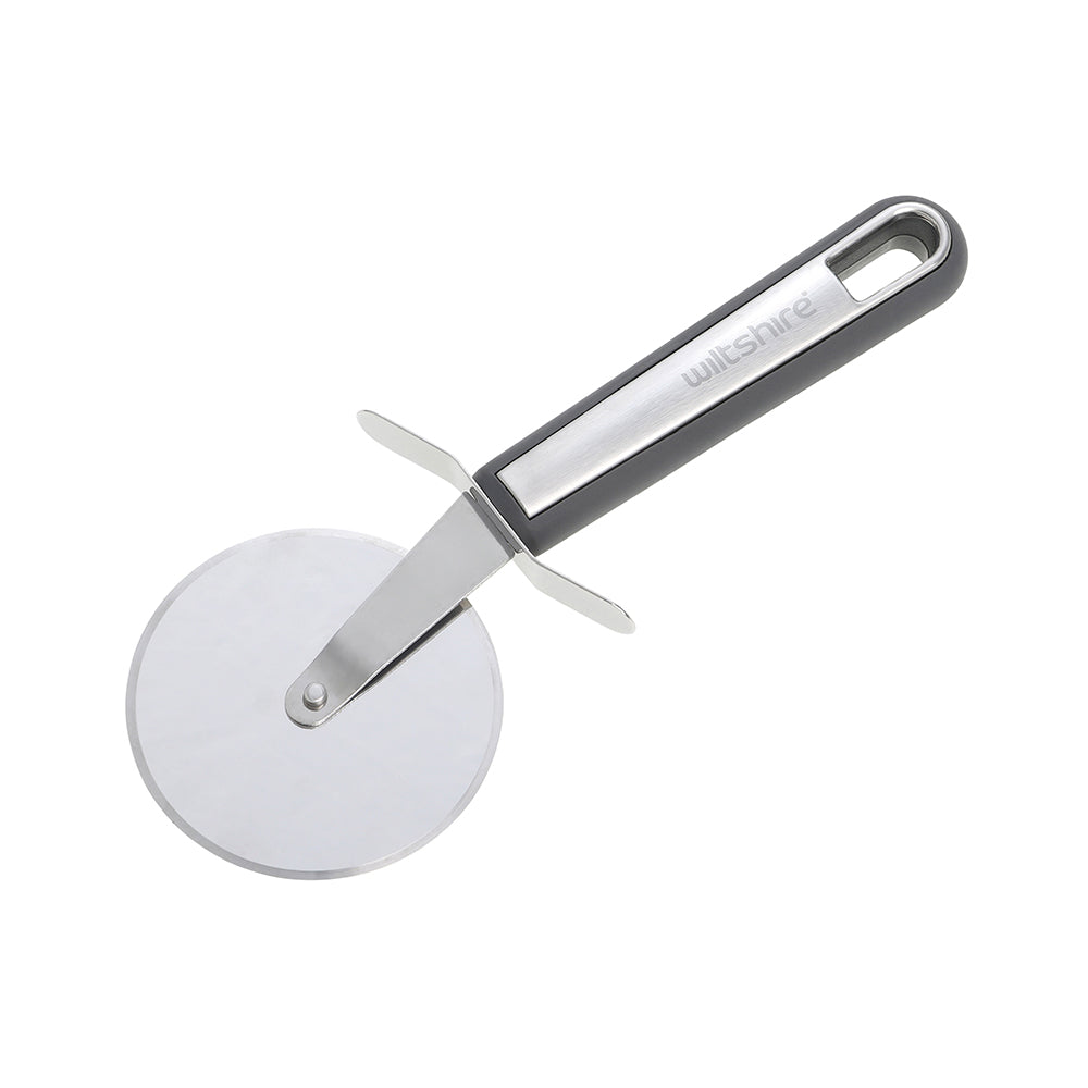 Premium Stainless Steel Pizza Cutter Wheel - Sharp Rotary Blade for Effortless Slicing - Ergonomic Handle for Comfort - Perfect for Home Kitchen, Restaurants, and Pizza Parties