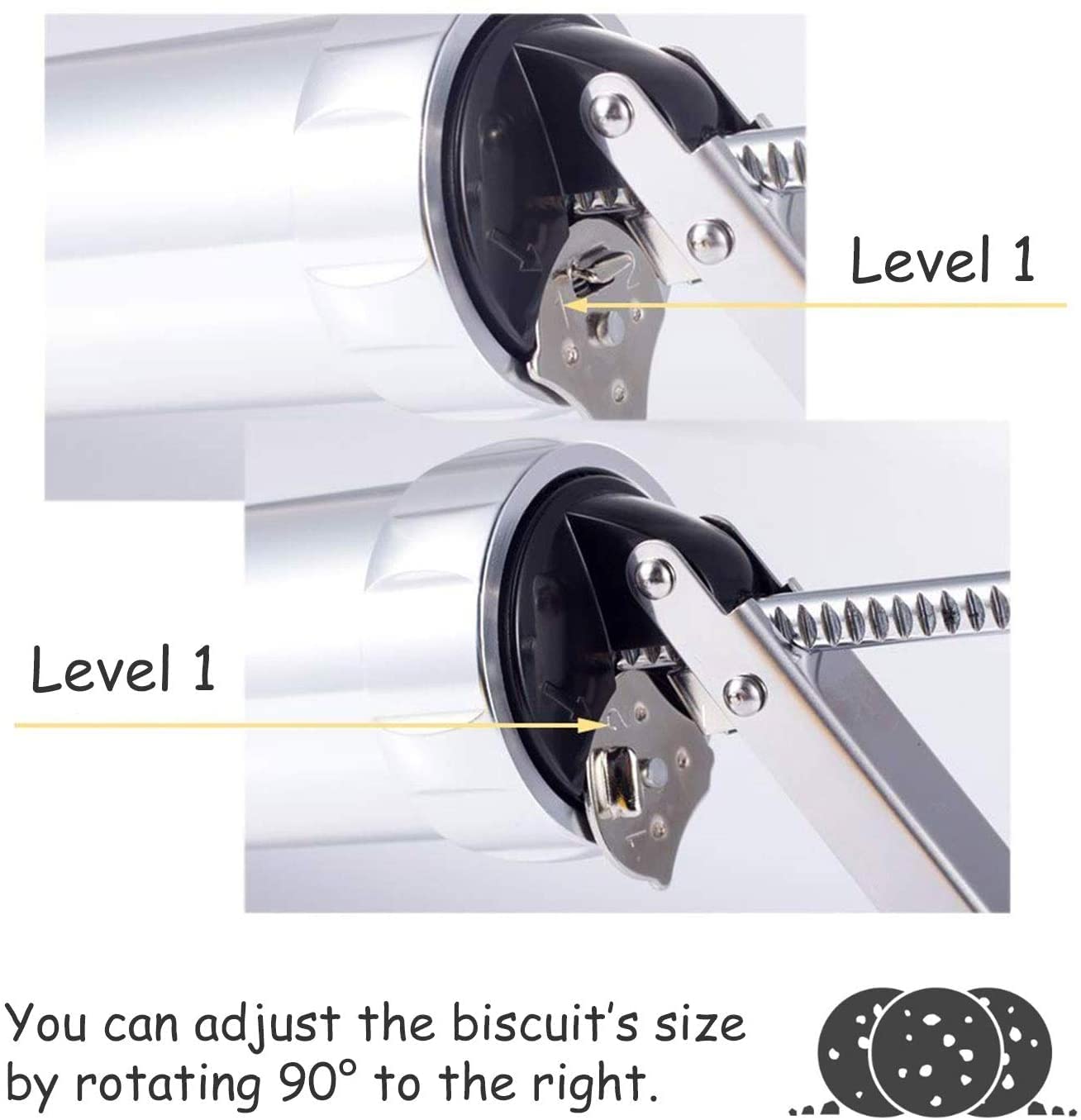 Premium Stainless Steel Cookie Press Gun with 20 Decorative Discs & 4 Icing Tips - Professional Spritz Cookie Maker for Baking, DIY Biscuits, and Cake Decorating - Perfect for Holiday Baking, Party Treats, and Home Kitchen Use