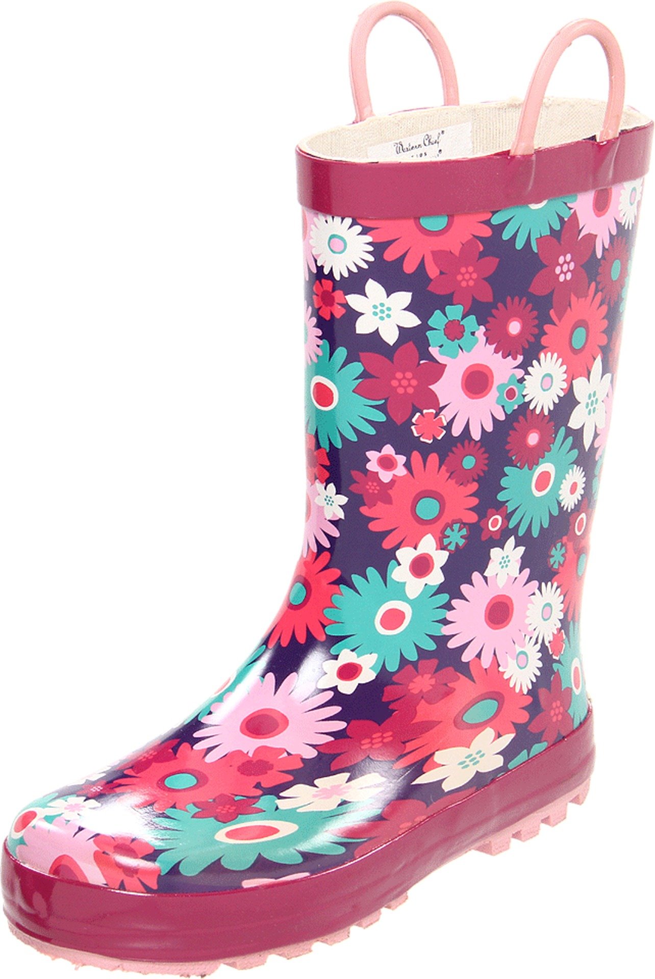 Western Chief Mirabelle Rain Boots for Toddler & Kids - Waterproof Garden Boots for Outdoor Play, Puddle Jumping & Farm Adventures
