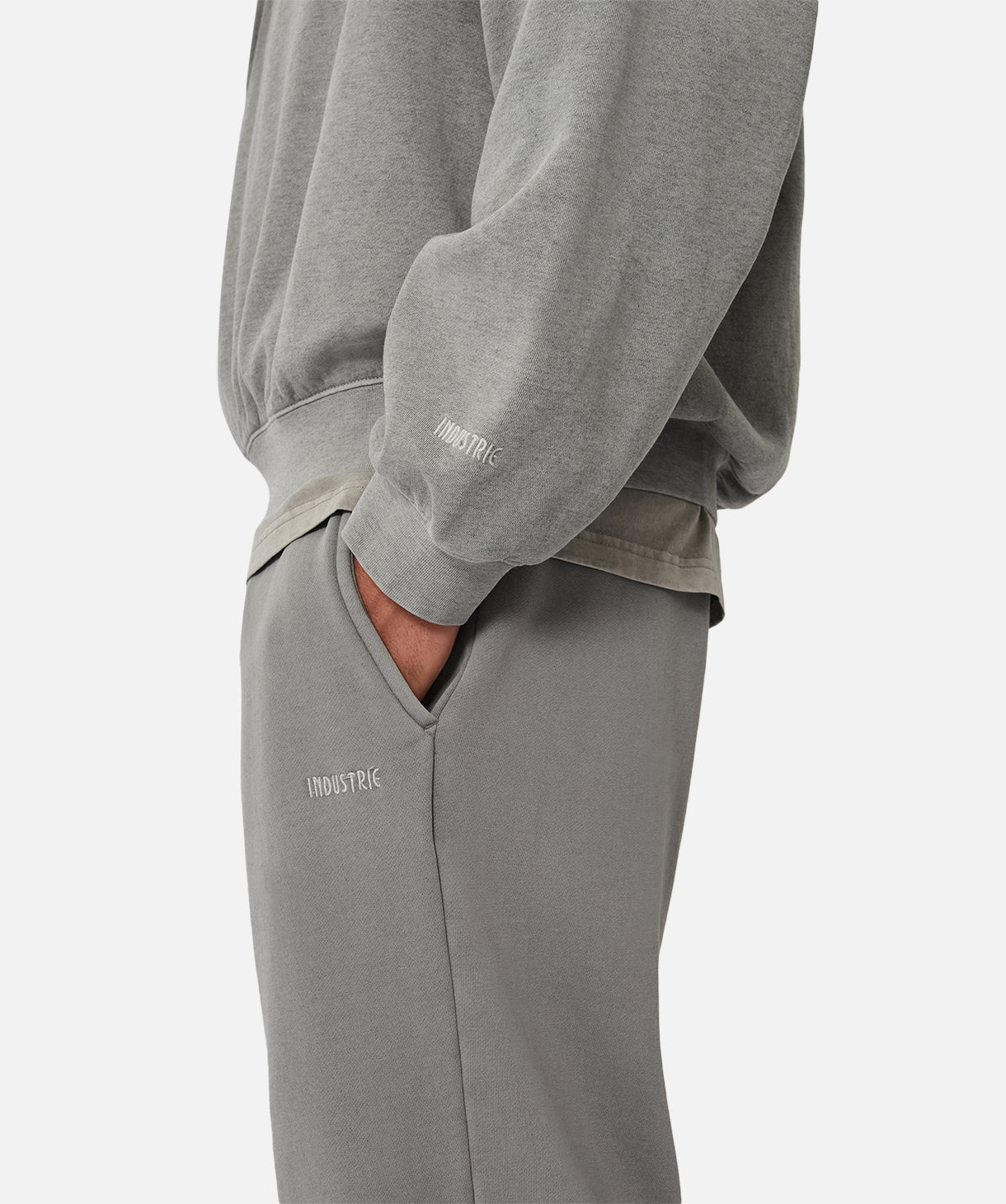 Del Sur Sweat - Soft Smoke Marle Pullover Hoodie for Men & Women | Cozy Casual Wear for Gym, Lounge & Outdoor Activities