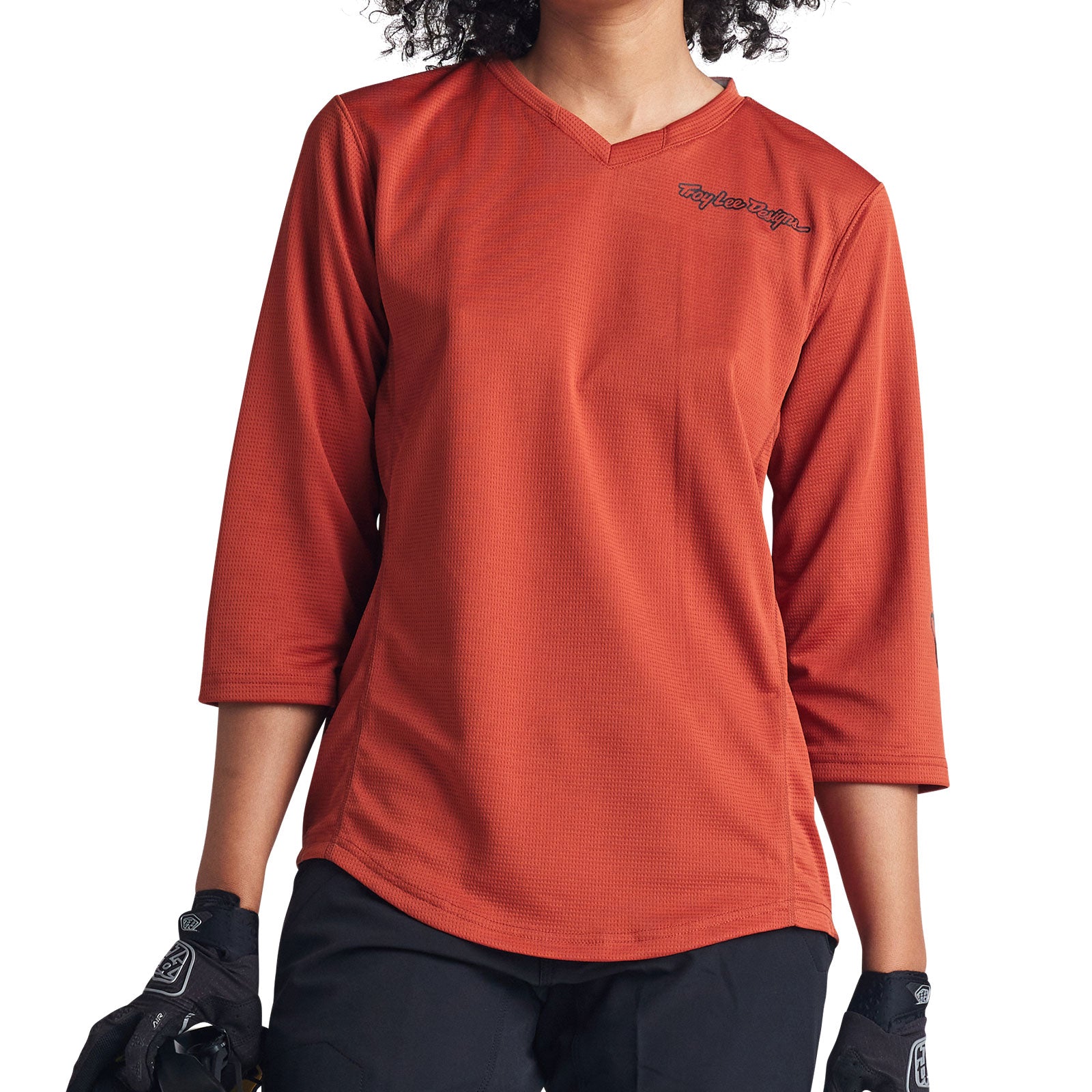 Women's Mischief Jersey Solid Henna T-Shirt - Soft Cotton Casual Tee for Everyday Wear, Lounge & Outfits