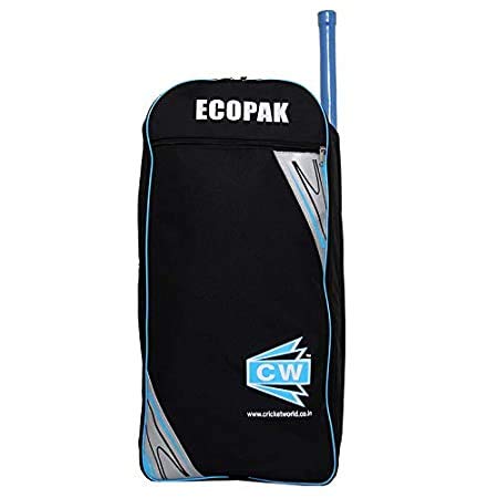CW ECOPAK Cricket Bag with Bat Compartment - Large Sports Training Backpack for Cricket Equipment | Perfect for Practice Sessions & Matches