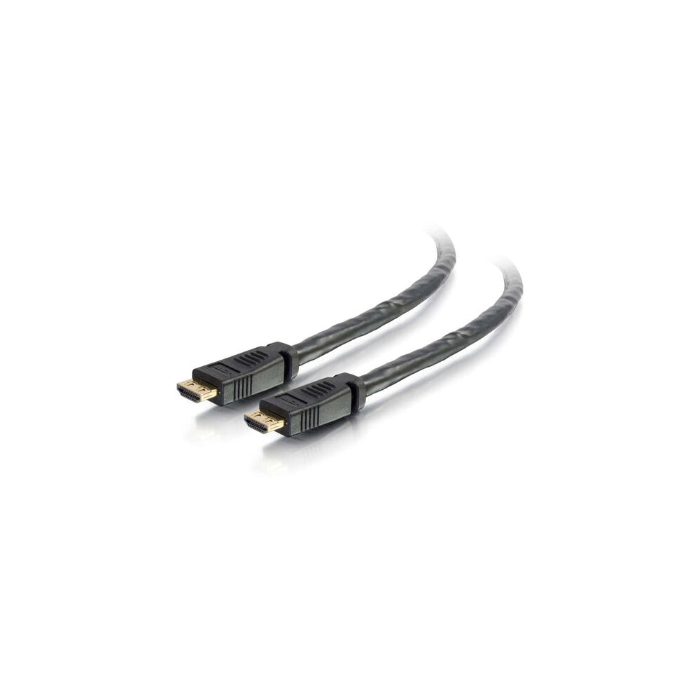 Exertis 35ft Plenum Rated HDMI Cable with Gripping Connectors - High Speed 4K 8K HDR for Home Theater, Gaming & Office Setup