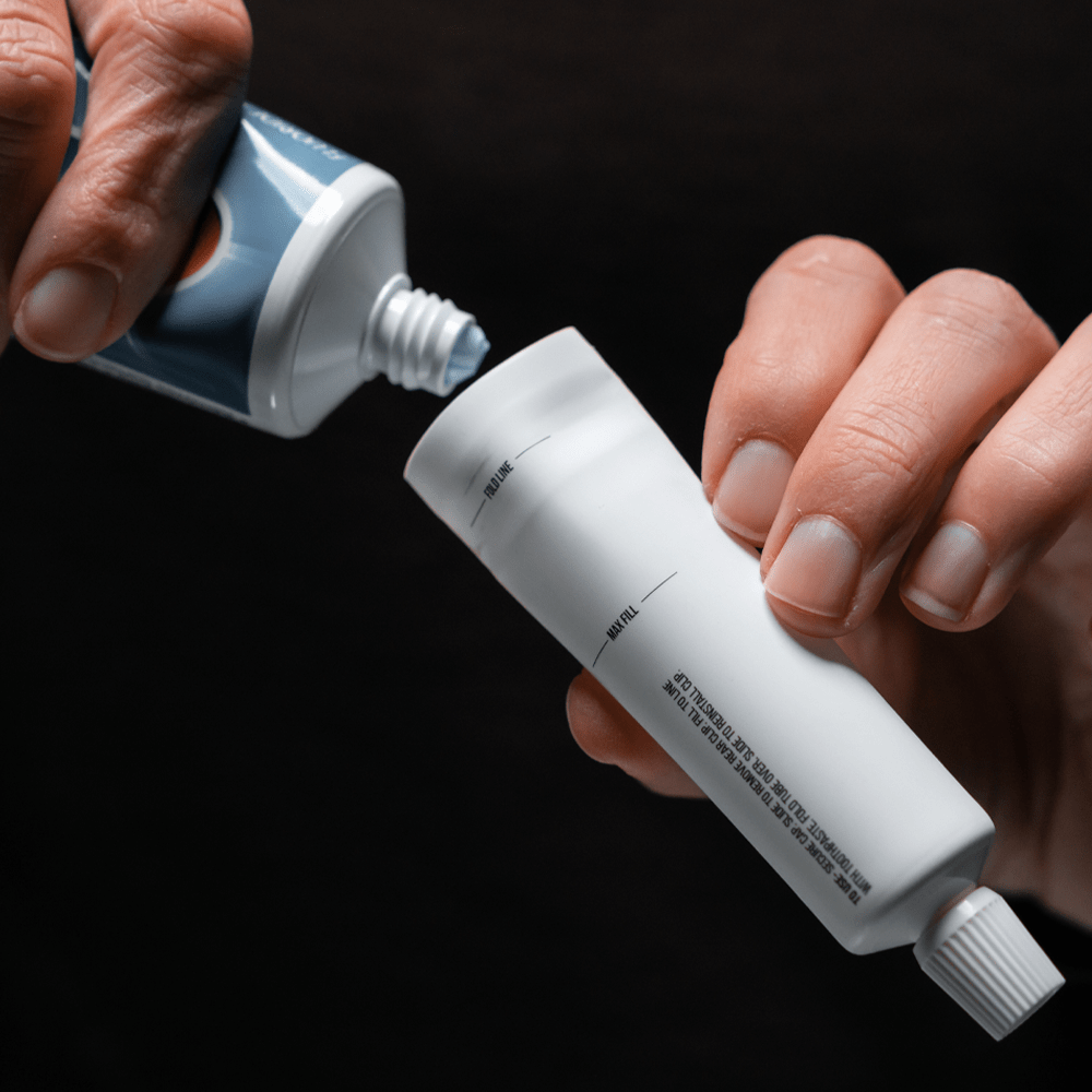 Matador Refillable Toothpaste Tubes - Eco-Friendly Travel Toothpaste Container for Camping, Hiking & Air Travel - BPA-Free Leak-Proof Design