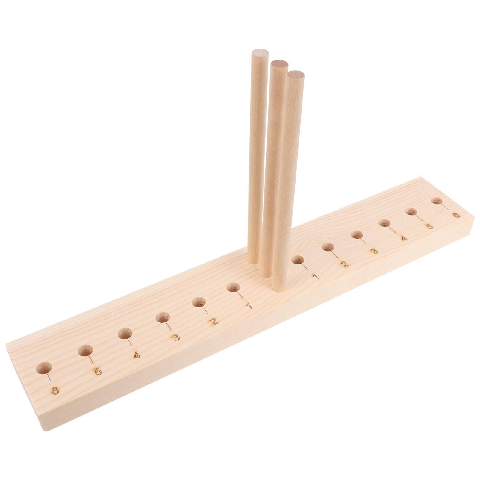 Wooden Bow Maker Tool - Handcrafted Wooden Ribbon & Bowknot Maker for DIY Wreaths, Gift Wrapping, and Craft Projects - Perfect for Large Bows and Holiday Decorations