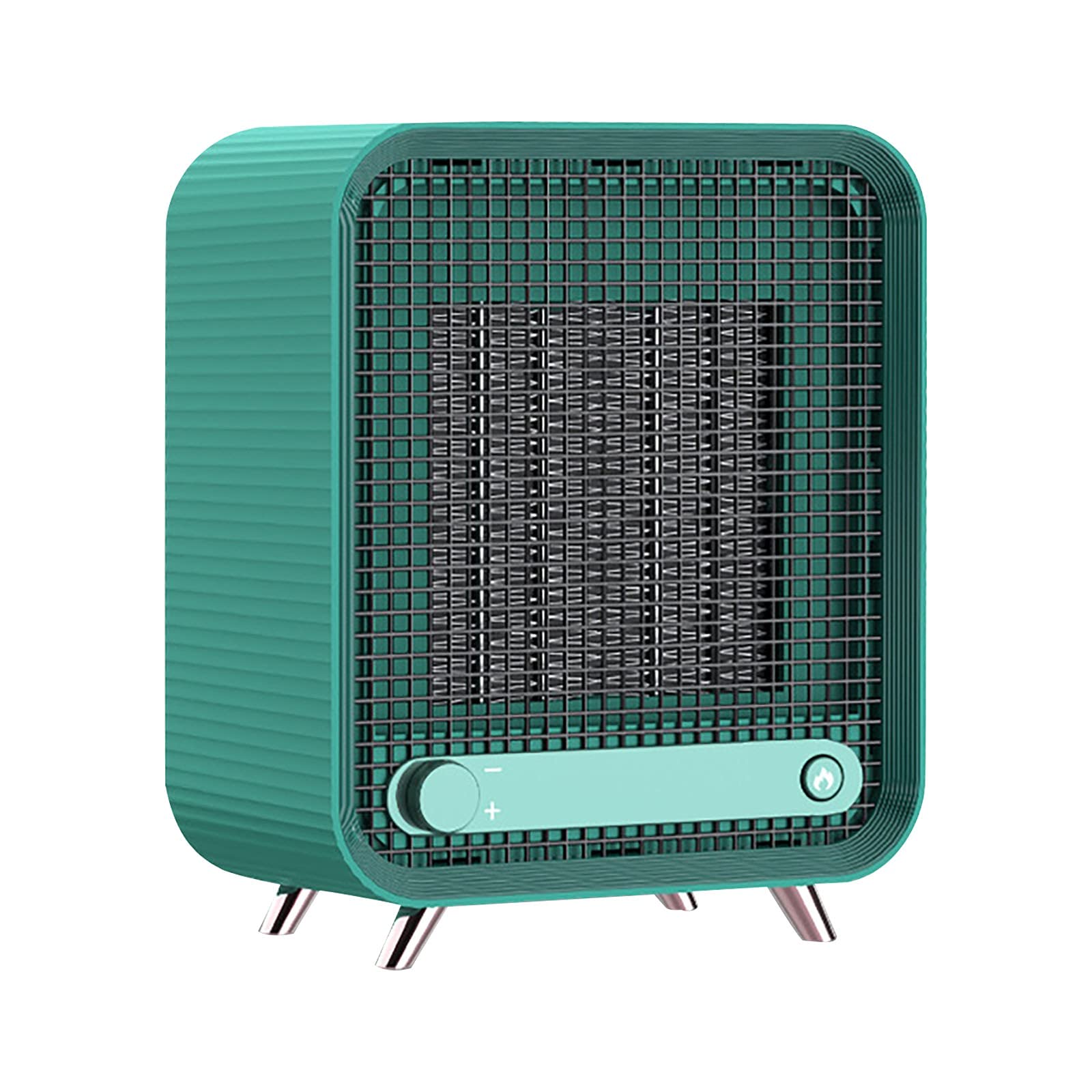 Portable Mini Electric Space Heater Fan - Desktop Heater for Home Office & Kids Bedroom | Fast Heating Personal Air Warmer | Perfect for Winter Use, Study & Work Comfort