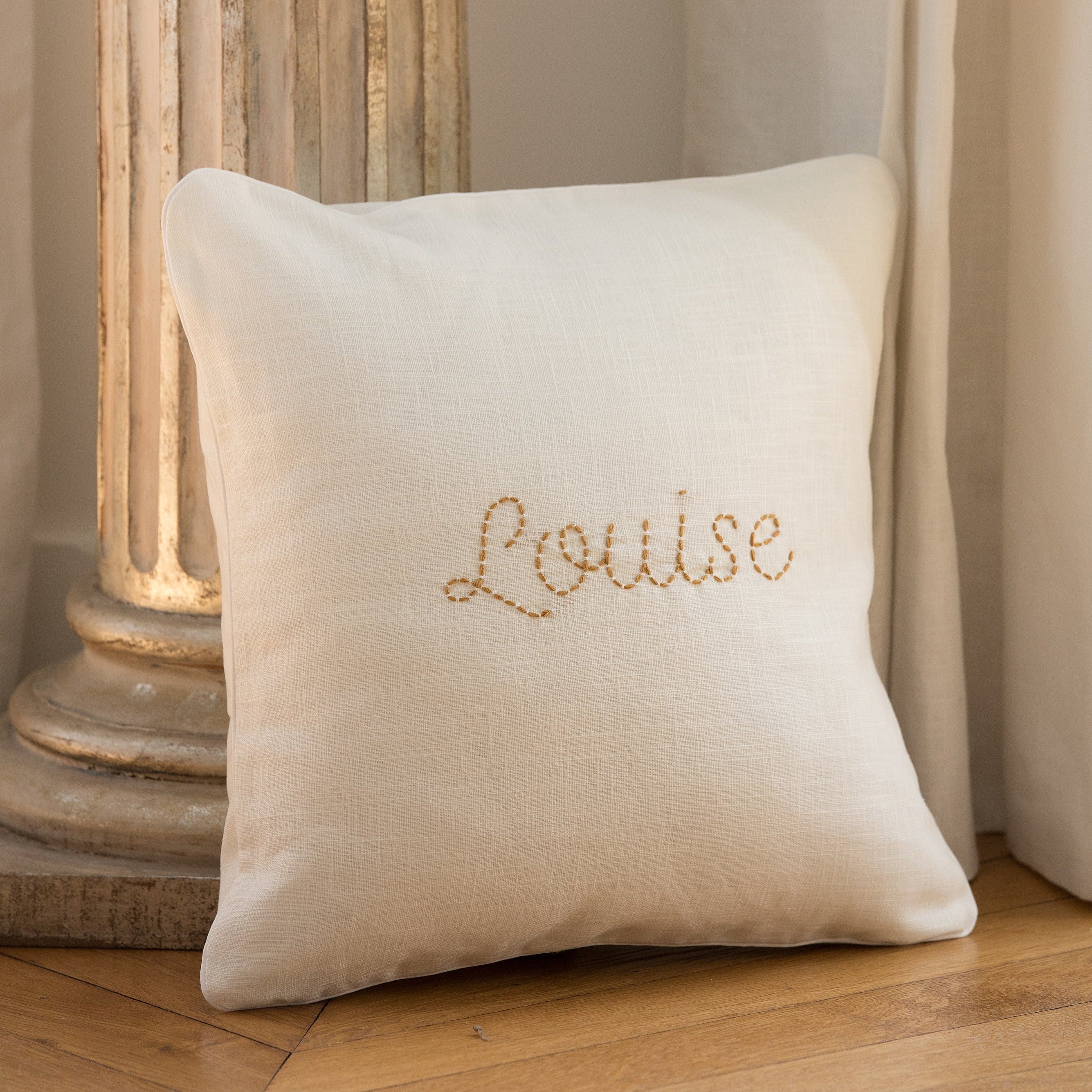 Linen Cushion Cover - Soft & Durable Decorative Pillow Case for Sofa, Bed, Chair - Home Decor & Living Room Accessories