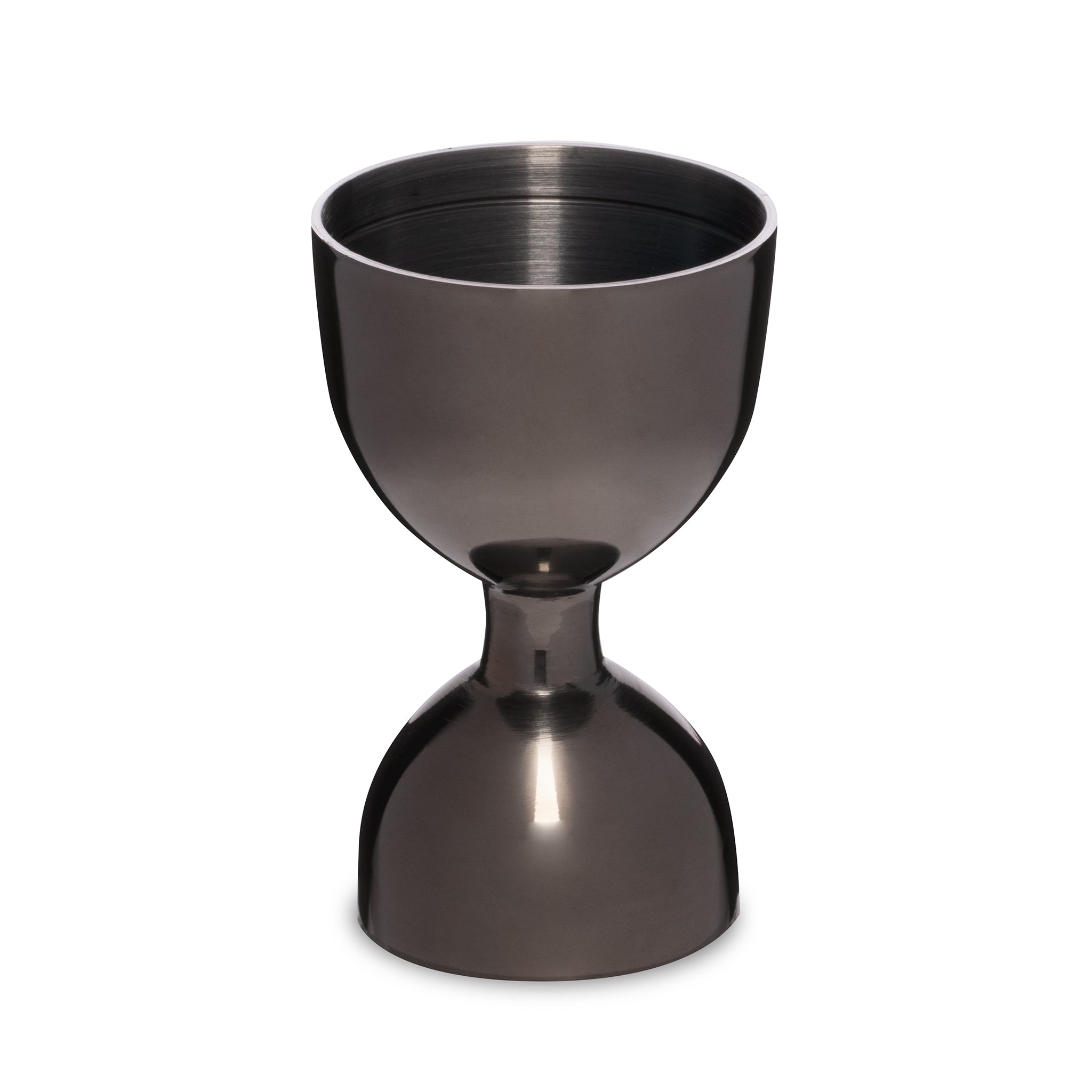 LEOPOLD® Professional Jigger 1oz & 2oz - Premium Gunmetal Black Cocktail Measuring Tool for Bartenders & Home Mixologists - Perfect for Craft Cocktails, Martini, and Whiskey Drinks