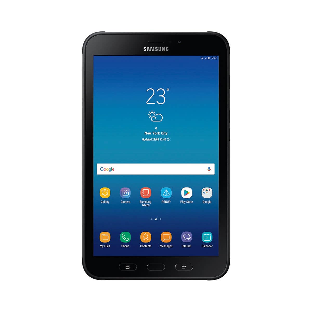 Samsung Galaxy Tab Active 2 SM-T395 4G LTE Rugged Tablet 16GB Storage - Black | Waterproof & Shockproof for Construction, Warehouse & Outdoor Work