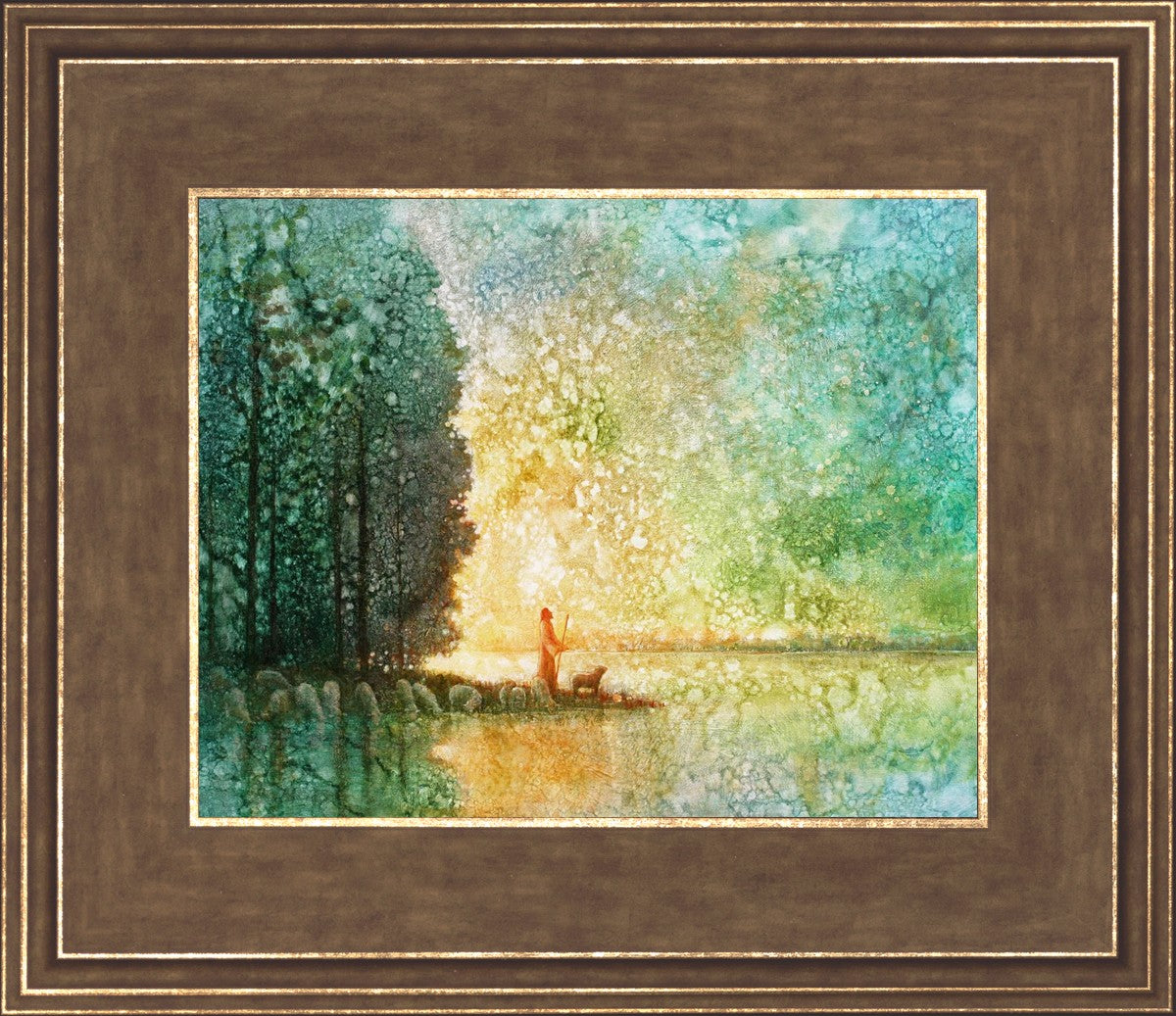Beside Quiet Waters - Premium Home Decor for Relaxing Spaces | Perfect for Living Rooms, Bedrooms & Meditation Areas