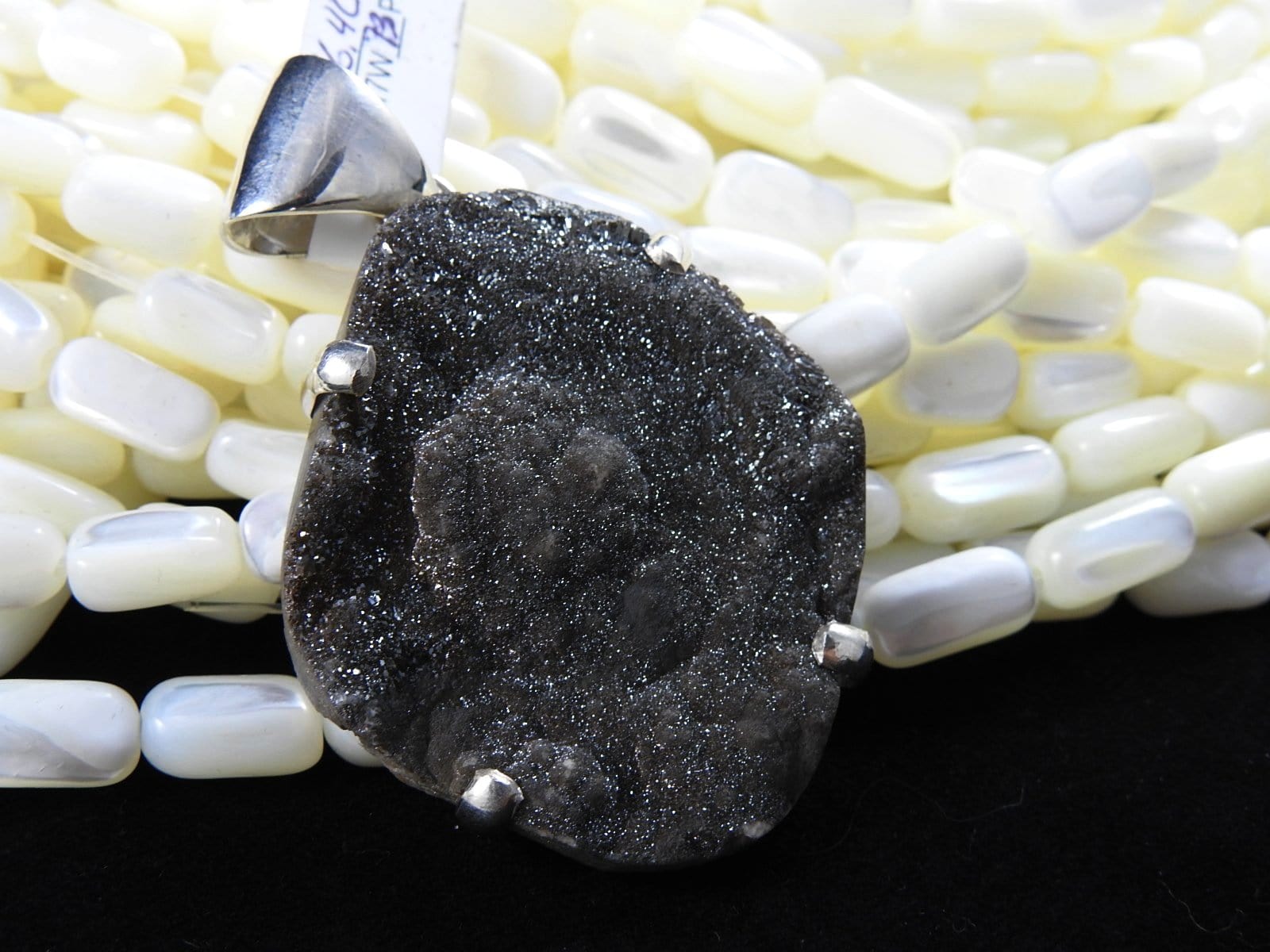 Natural Chalcedony Conch Shell Sterling Silver Pendant Necklace - Elegant Beach Jewelry for Women, Perfect for Summer Outfits & Boho Style