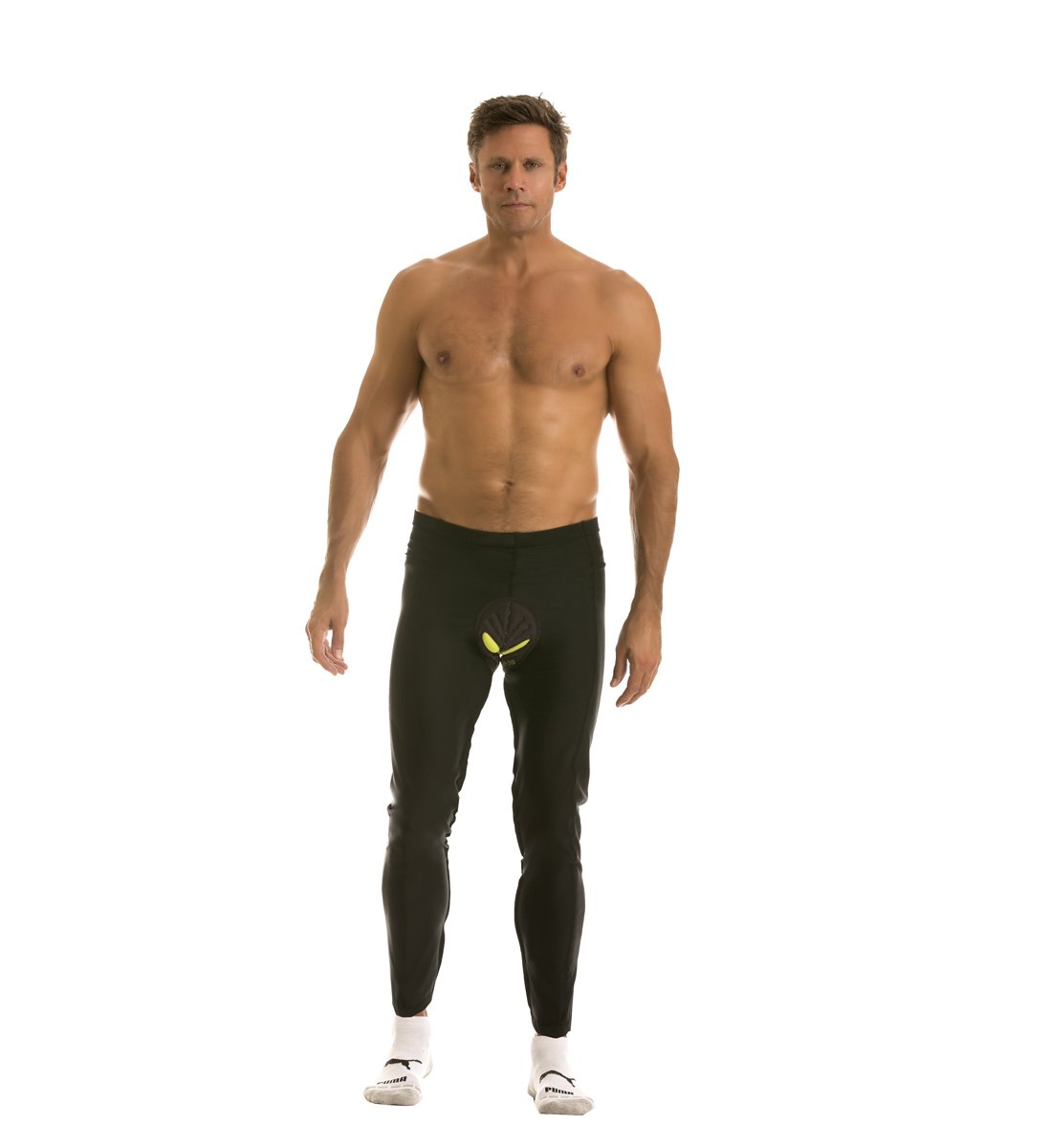 Insta Slim Men's Compression Padded Cycling Pants - Breathable & Moisture-Wicking Bike Shorts for Road & Mountain Biking | Perfect for Training, Racing & Outdoor Sports