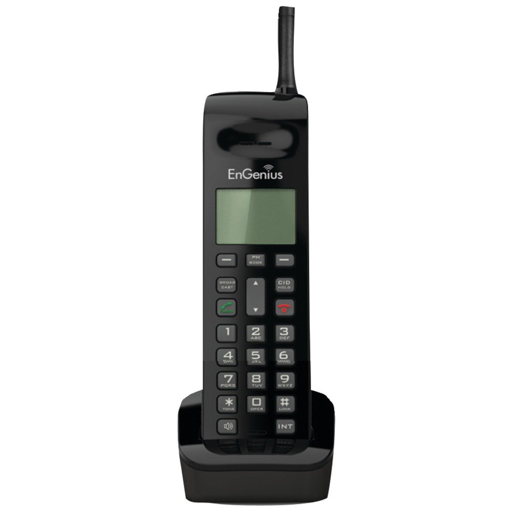 Engenius Freestyl2 Extreme Range Scalable Cordless Phone System - Long Distance Wireless Business Phone for Office, Warehouse & Home Use
