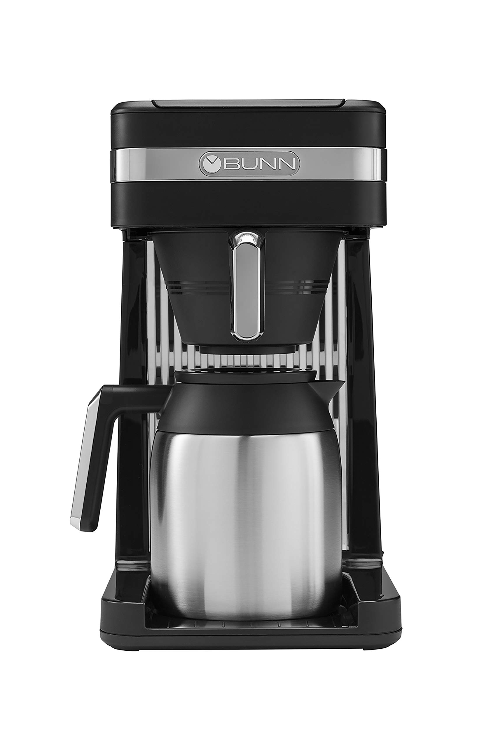 BUNN CSB3TD Speed Brew High Altitude 10-Cup Stainless Steel Coffee Maker - Perfect for Home, Office & Mountain Cabin Use