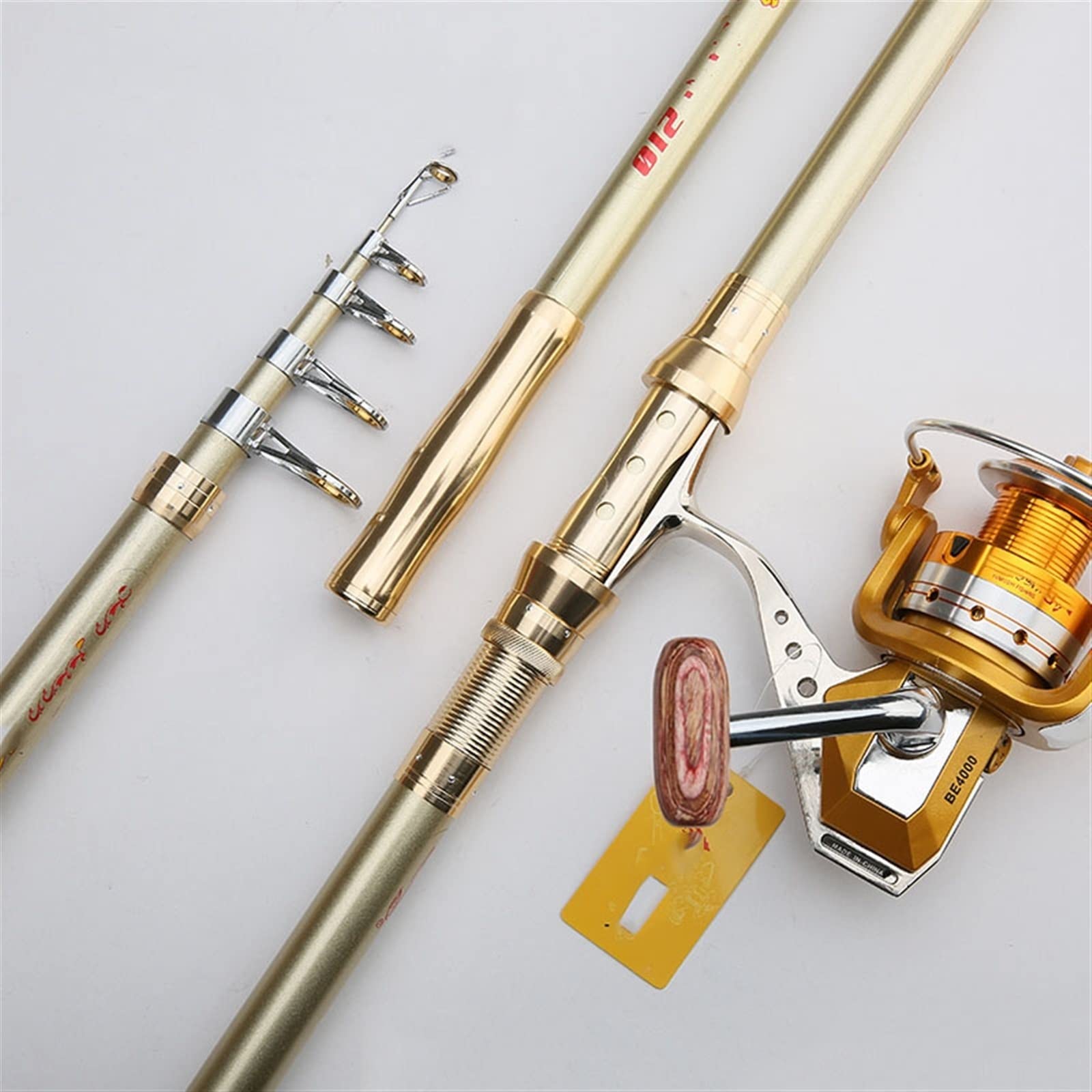 Premium Carbon Fiber Fishing Rod and Reel Combo Set - 2.1m to 4.5m Telescopic Fishing Pole with 14+1 Bearing Spinning Reel - Perfect for Rock Fishing, Freshwater & Saltwater Anglers - Ideal Gift for Beginners & Pros - Great for Shore Fishing, Boat Trips & Outdoor Adventures