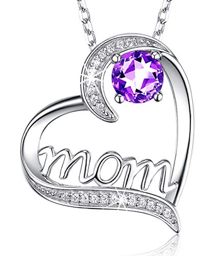 O February Birthstone Amethyst Necklace