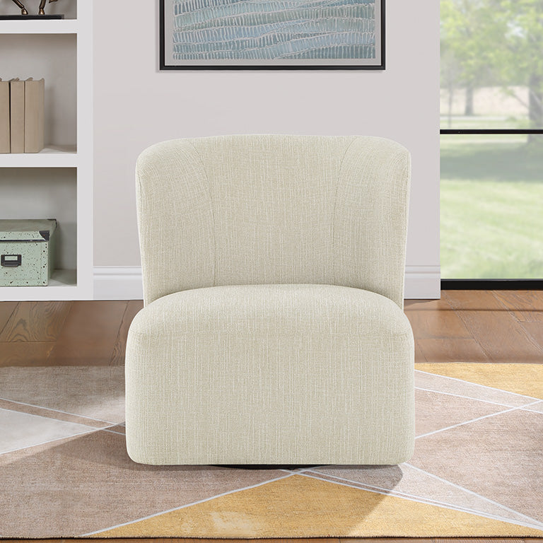 Office Star Ave Six Lucia Swivel Chair - Ergonomic Mesh Back Office Chair with Adjustable Height and 360° Rotation - Perfect for Home Office, Conference Rooms & Workspaces