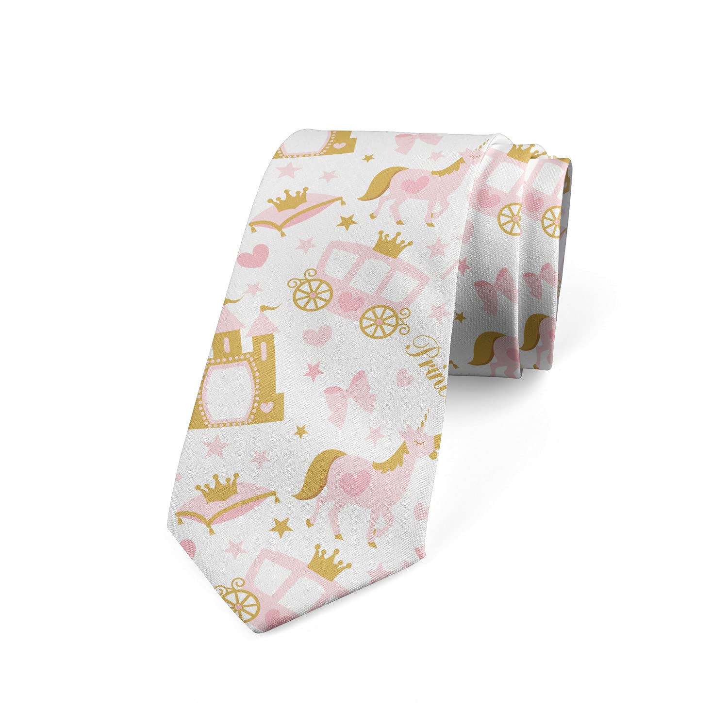 Ambesonne Cartoon Tale Style Necktie - 3.7