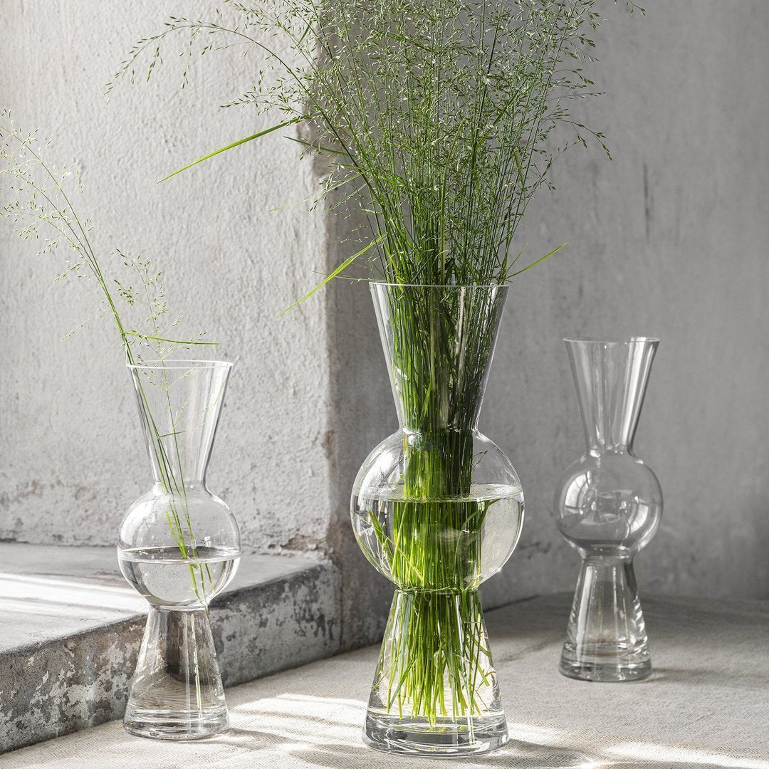Bon Bon Vase Large - Elegant Ceramic Flower Vase for Home Decor, Wedding Centerpieces & Living Room Table Decorations