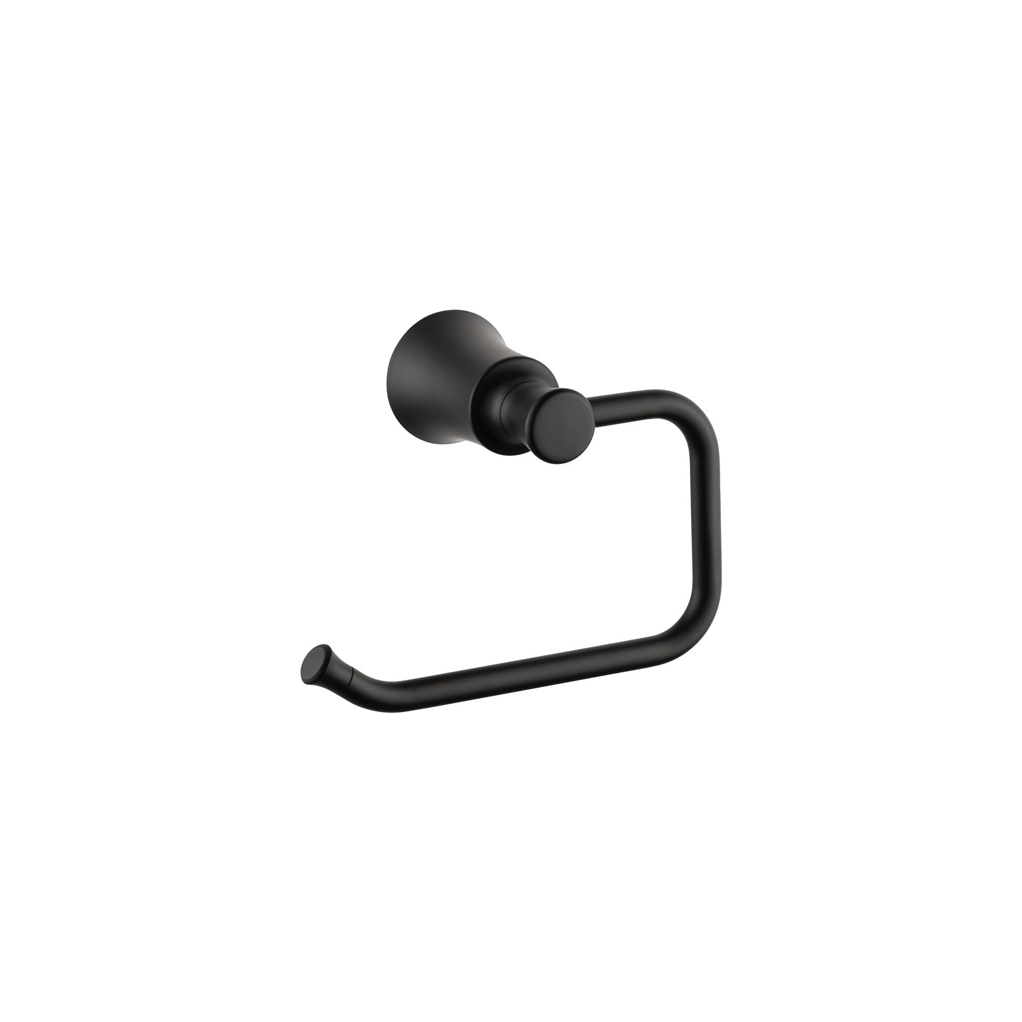 hansgrohe 7-inch Matte Black Toilet Paper Holder (Model 04787670) – Durable & Stylish Bathroom Accessory for Modern Homes