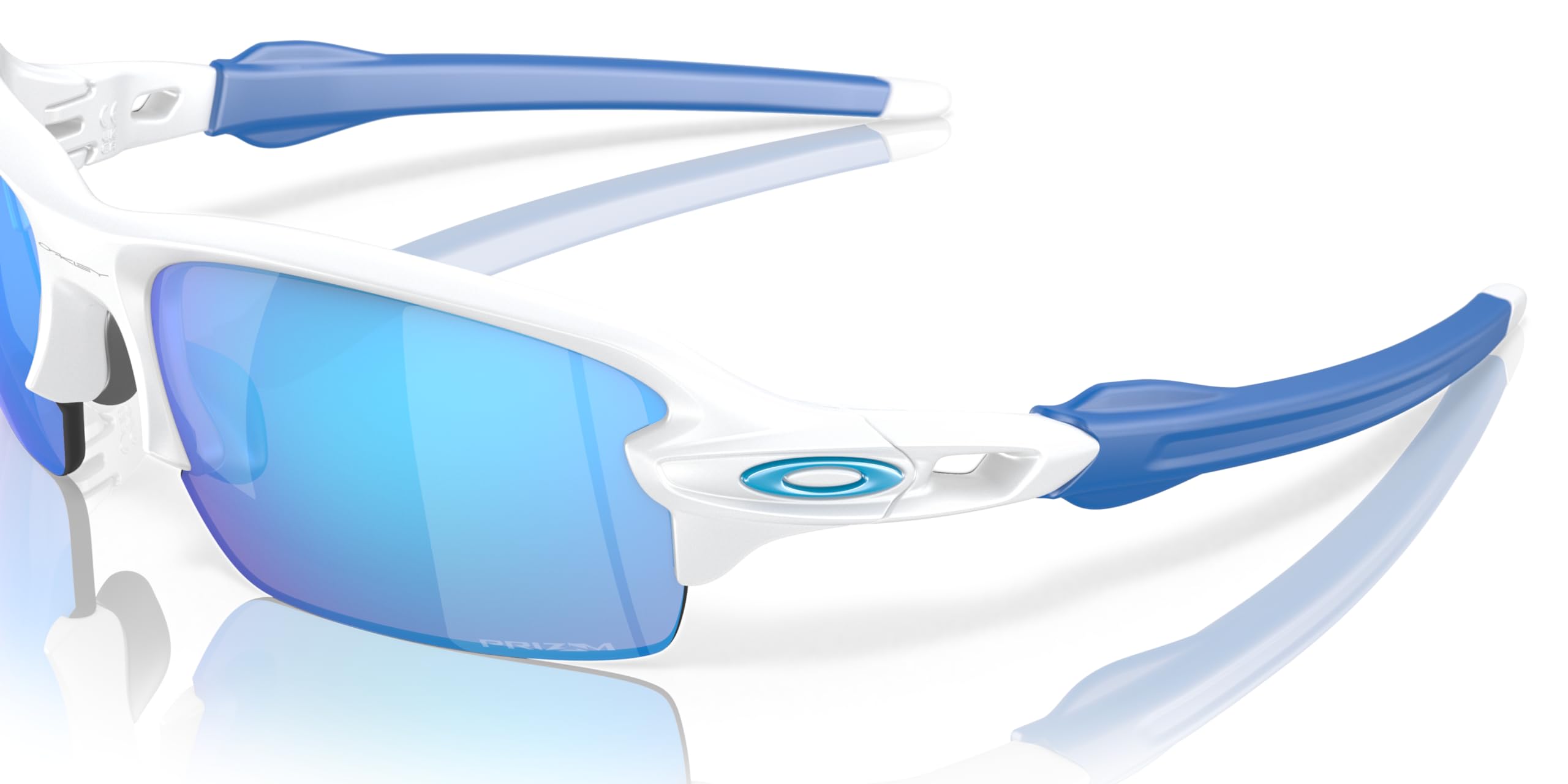 Oakley Kids' OJ9005 Flak XS Rectangular Sunglasses - UV Protection, Lightweight & Durable for Outdoor Sports, Beach & Daily Wear