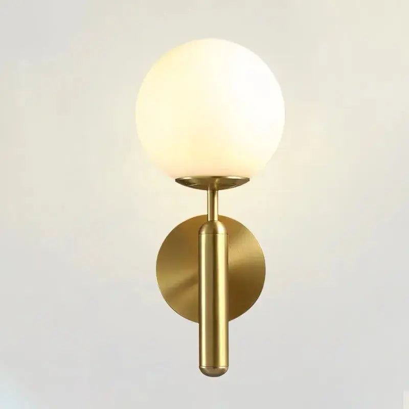 Juli Indoor Gloo Wall Light - Modern LED Wall Sconce for Bedroom, Living Room, and Hallway Decor - Energy Efficient Dimmable Lighting for Home & Office