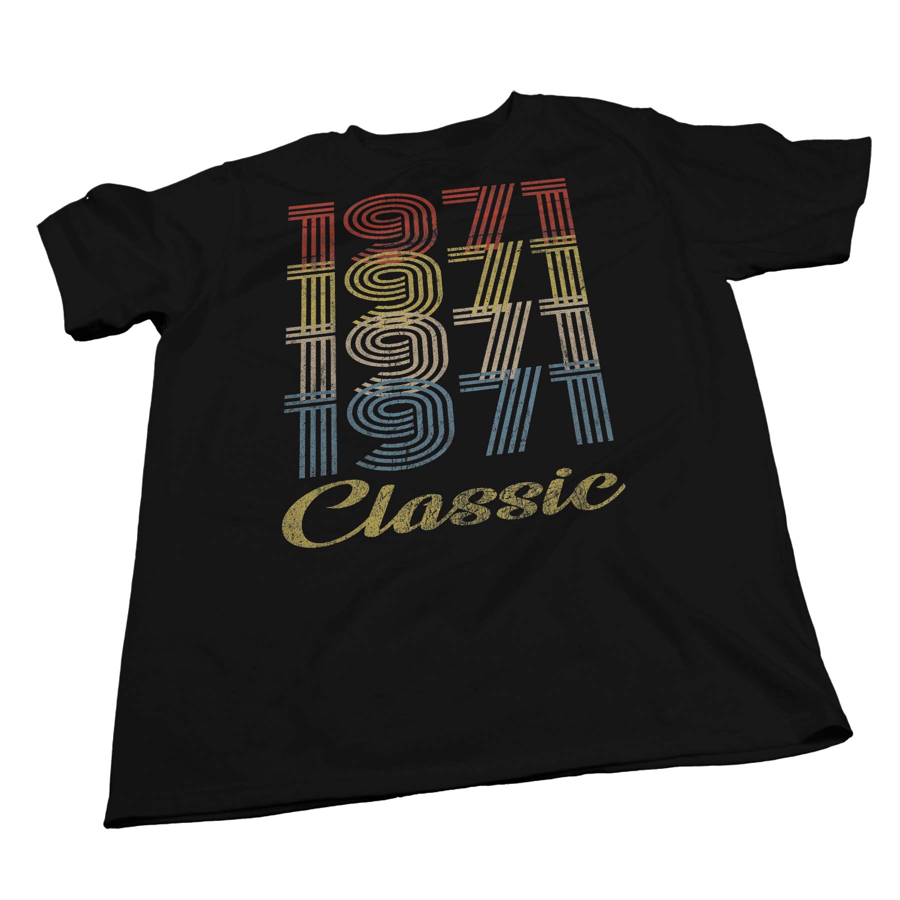 1971 Vintage 54th Birthday Gift for Men - Classic Retro T-Shirt - Perfect for 54th Birthday Parties & Celebrations