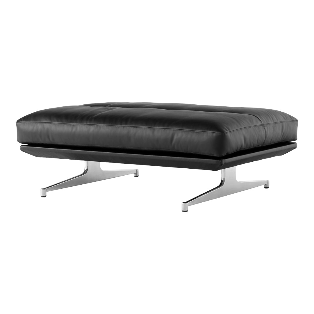 Anderssen Voll Inland AV32 Pouf by &Tradition - Modern Scandinavian Footstool for Living Room, Bedroom & Office - Perfect for Relaxing and Extra Seating