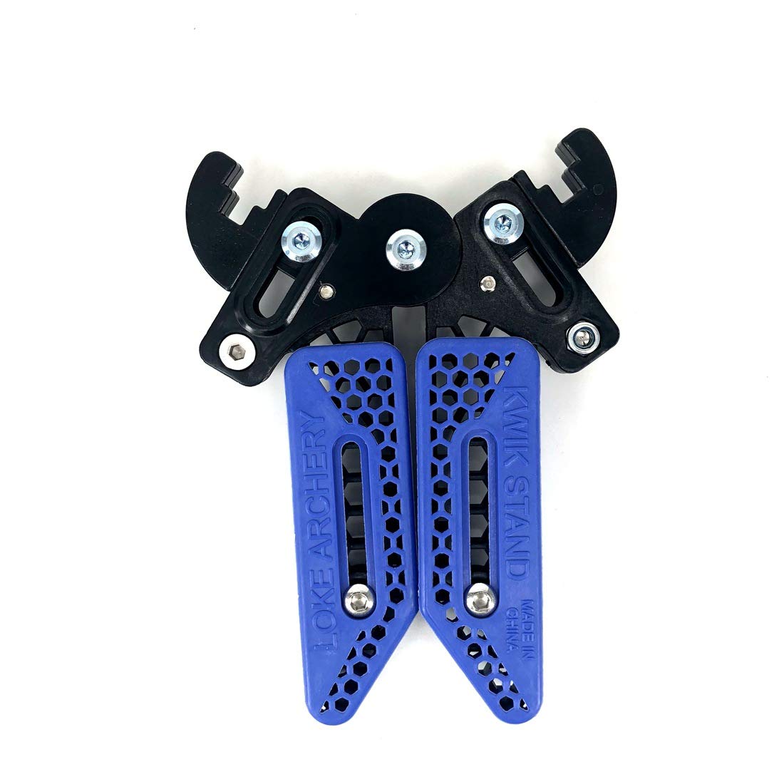 AMEYXGS Portable Foldable Archery Bow Stand Holder - Compound Bow Support Rack for Hunting & Target Practice | Perfect for Outdoor Range Shooting & Backyard Training