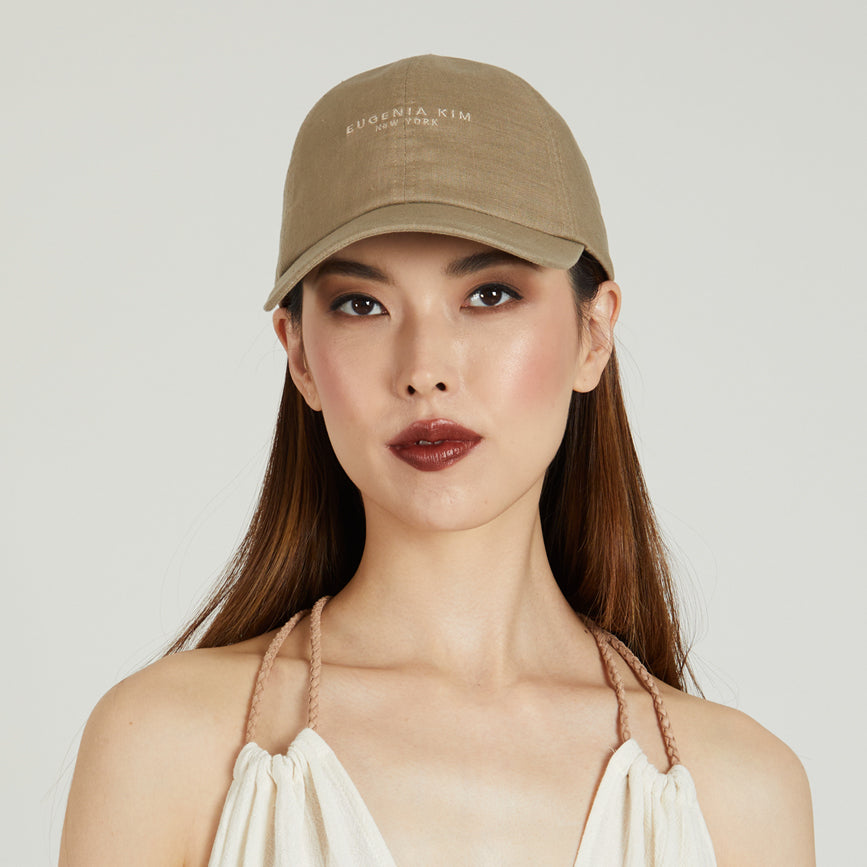 Stylish Linen Baseball Cap for Men & Women - Breathable Summer Hat for Outdoor Activities, Travel, and Casual Wear