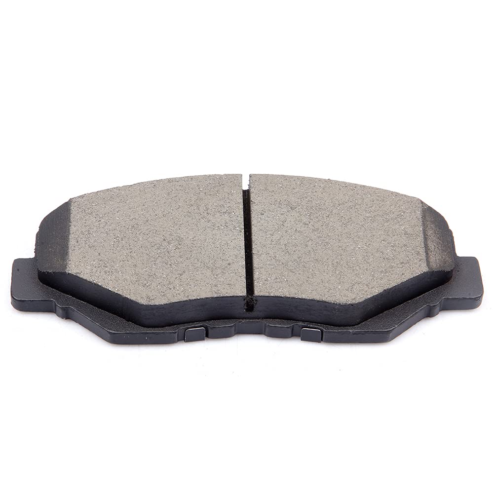 High-Performance AUTOMUTO Drilled & Slotted Brake Rotors with Ceramic Pads Kit - Compatible with 2002-2004 Honda CR-V - Perfect for Street Racing & Off-Road Adventures