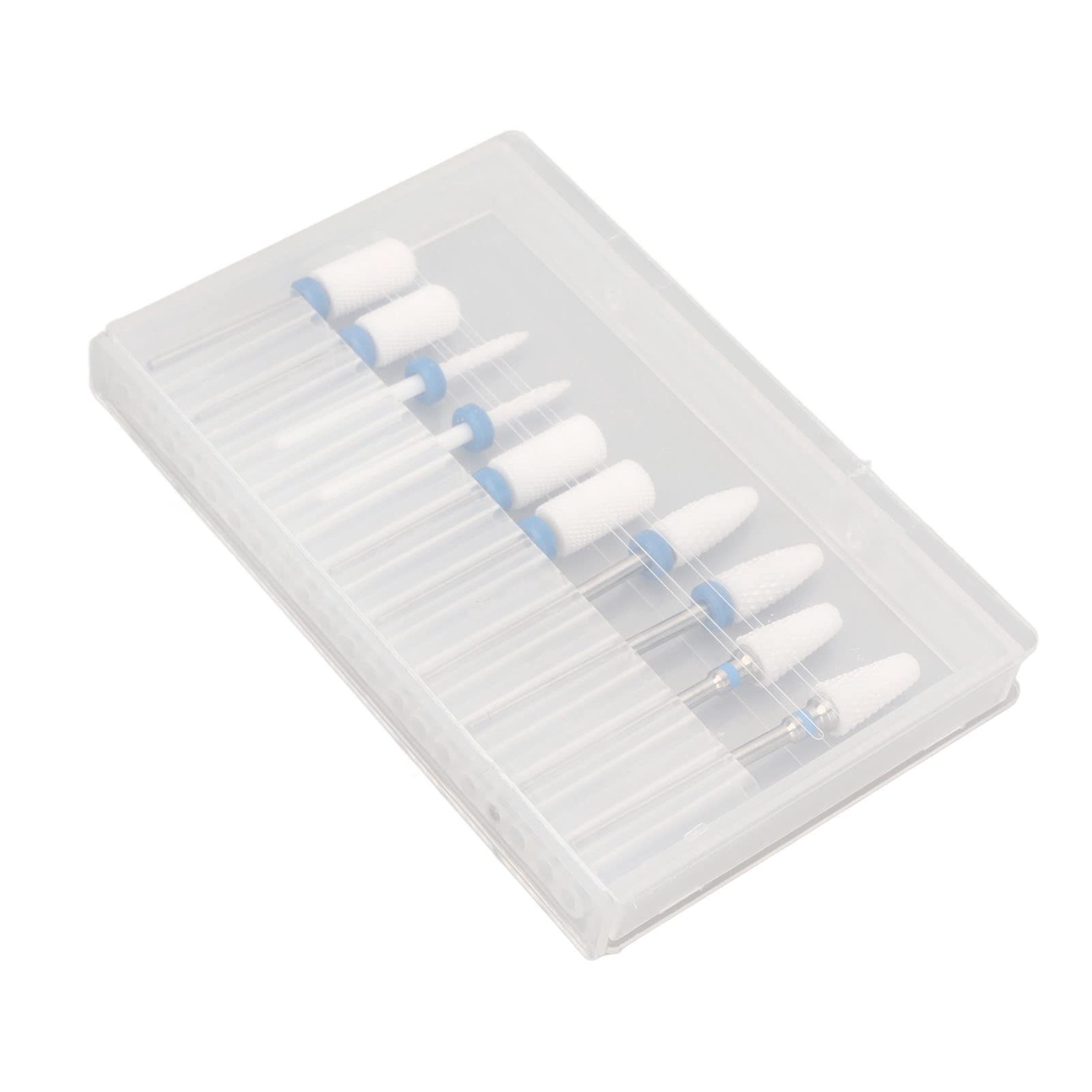 10pcs Ceramic Cuticle Remover Tips - Professional Nail Care Tools for Manicure & Pedicure - Perfect for Beauty Salons & Home Use