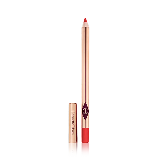 Charlotte Tilbury Lip Cheat Lip Liner - KISS 'N' TELL | Long-Lasting, Waterproof Lip Pencil for Precise Definition & Fuller Lips | Perfect for Everyday Wear, Date Night & Special Occasions