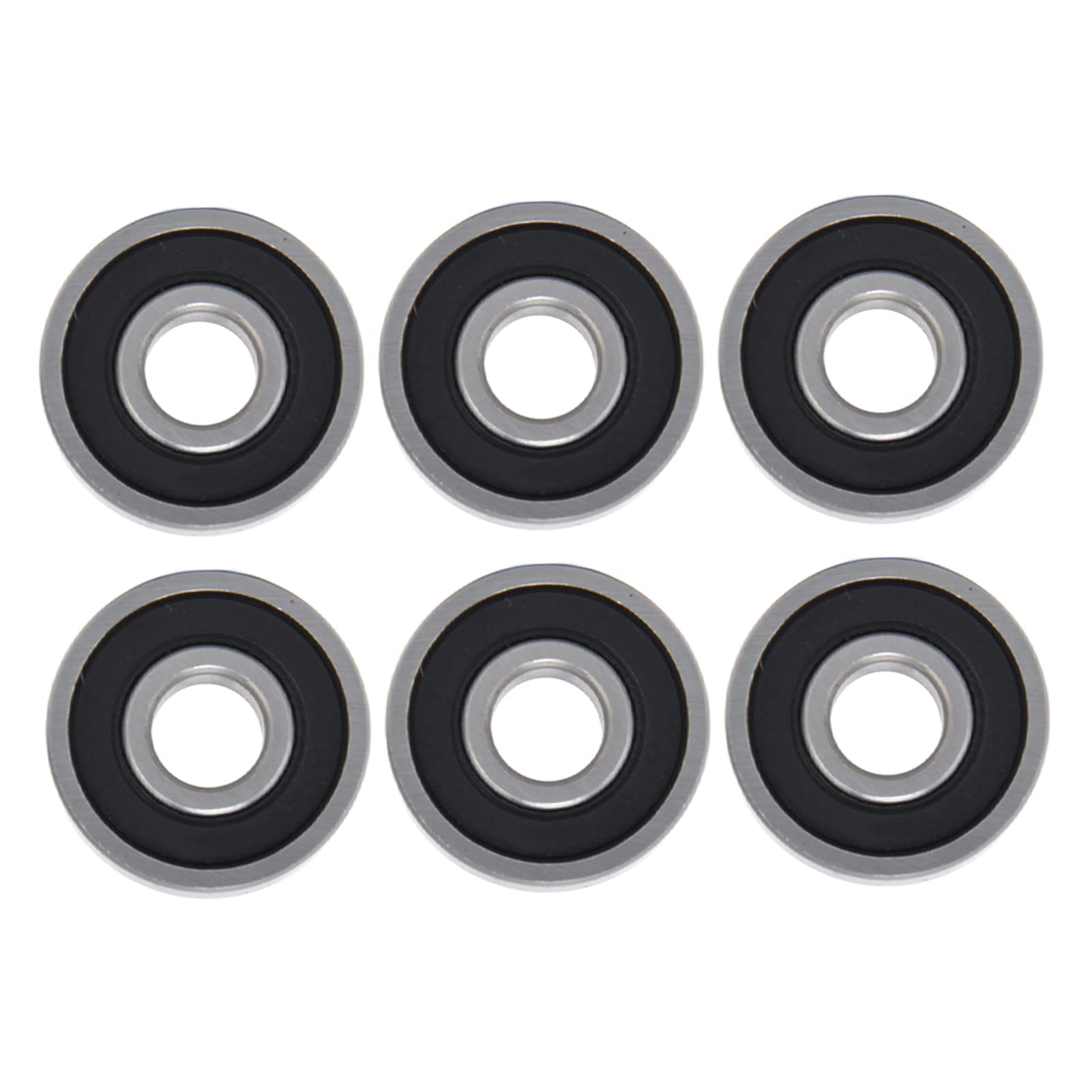 6200 Deep Groove Ball Bearing with Rubber Seals - Extra Light Radial/Axial Load Bearing for Scooters, 3D Printers & DIY Projects | High-Speed, Durable Performance for Smooth Motion Applications