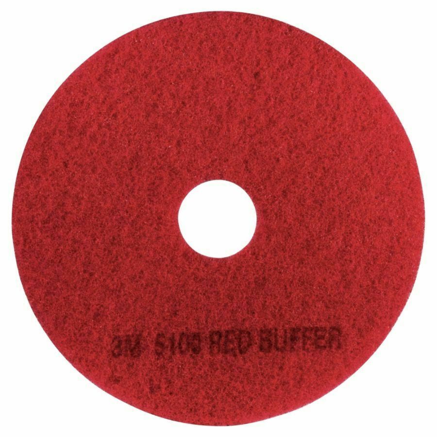 3M 5100 Red Buffer Floor Pad 16