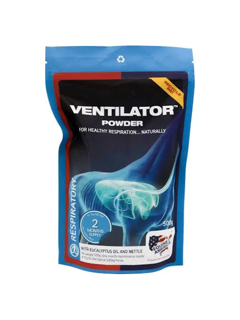 Equine America Ventilator Powder for Horses - Respiratory Support Supplement for Performance & Recovery - Ideal for Racing, Training & Show Horses