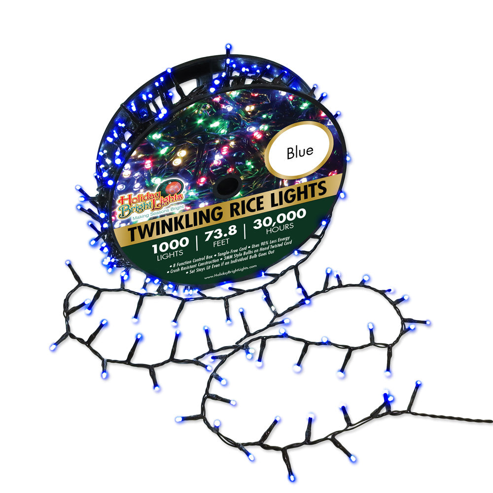 (Multi-Colored) 1000 LED Reel Multi-Colored Rice Lights