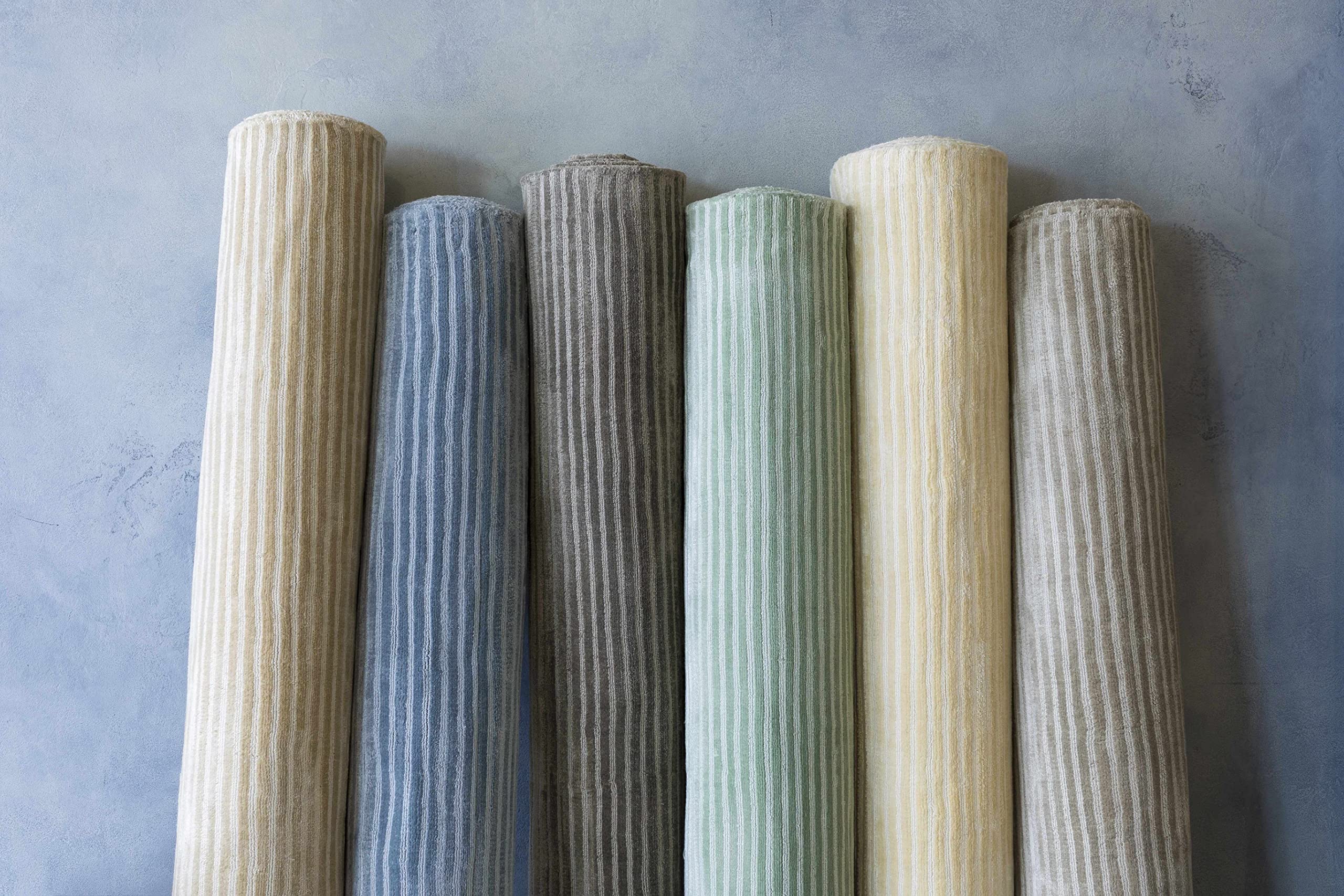 Hauteloom Bowlegs Hallway and Kitchen Runner Rug - Modern Cream Non-Slip Rug 2'6