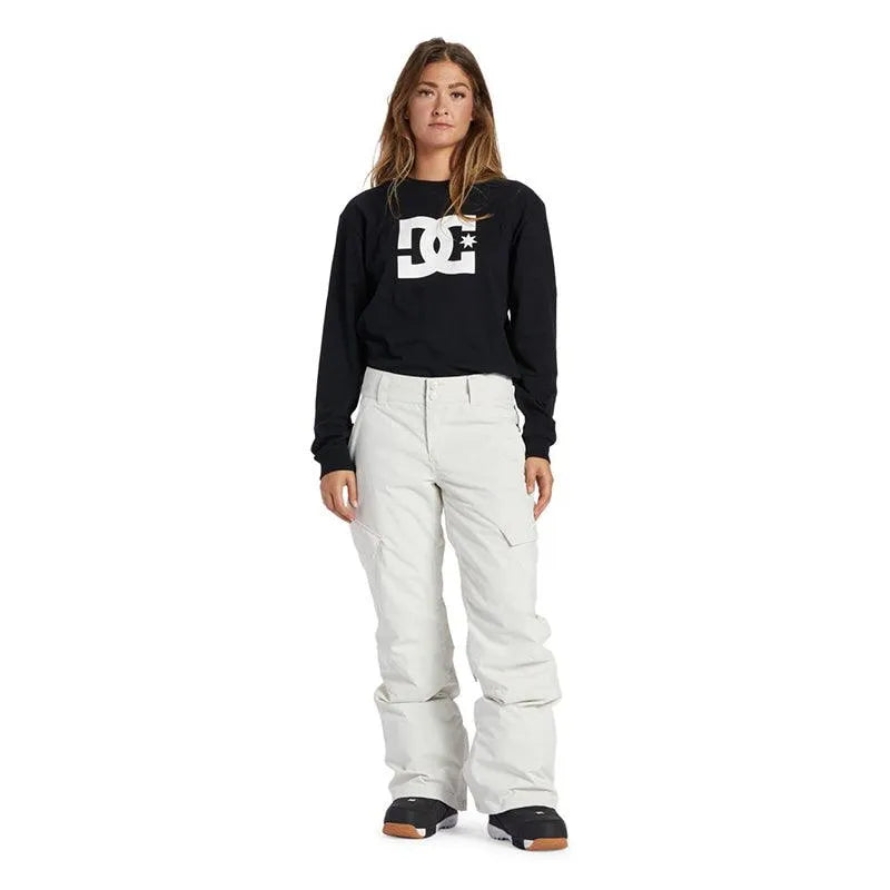 DC Snow Nonchalant Women's Pants - Raw Denim for Winter Outdoor Activities & Snowboarding