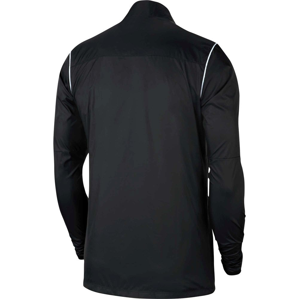Nike Youth Park 20 Waterproof Rain Jacket for Boys & Girls - Lightweight Windbreaker with Hood (Black) - Perfect for Outdoor Activities, School & Sports