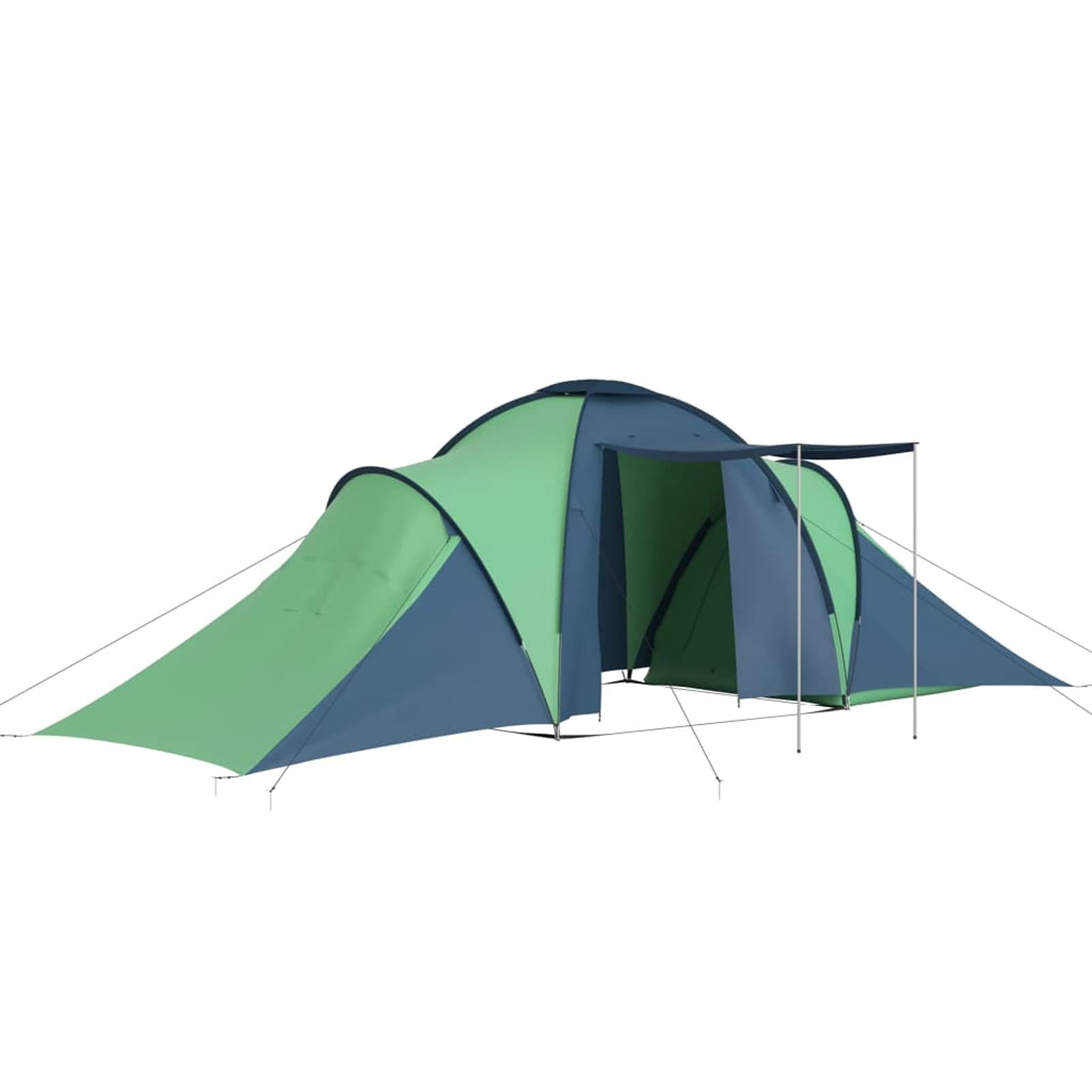 Festnight 6-Person Camping Tent - Large Family Dome Tent with Carry Bag for Outdoor Camping, Hiking & Festivals | Durable & Spacious Shelter for Family Adventures