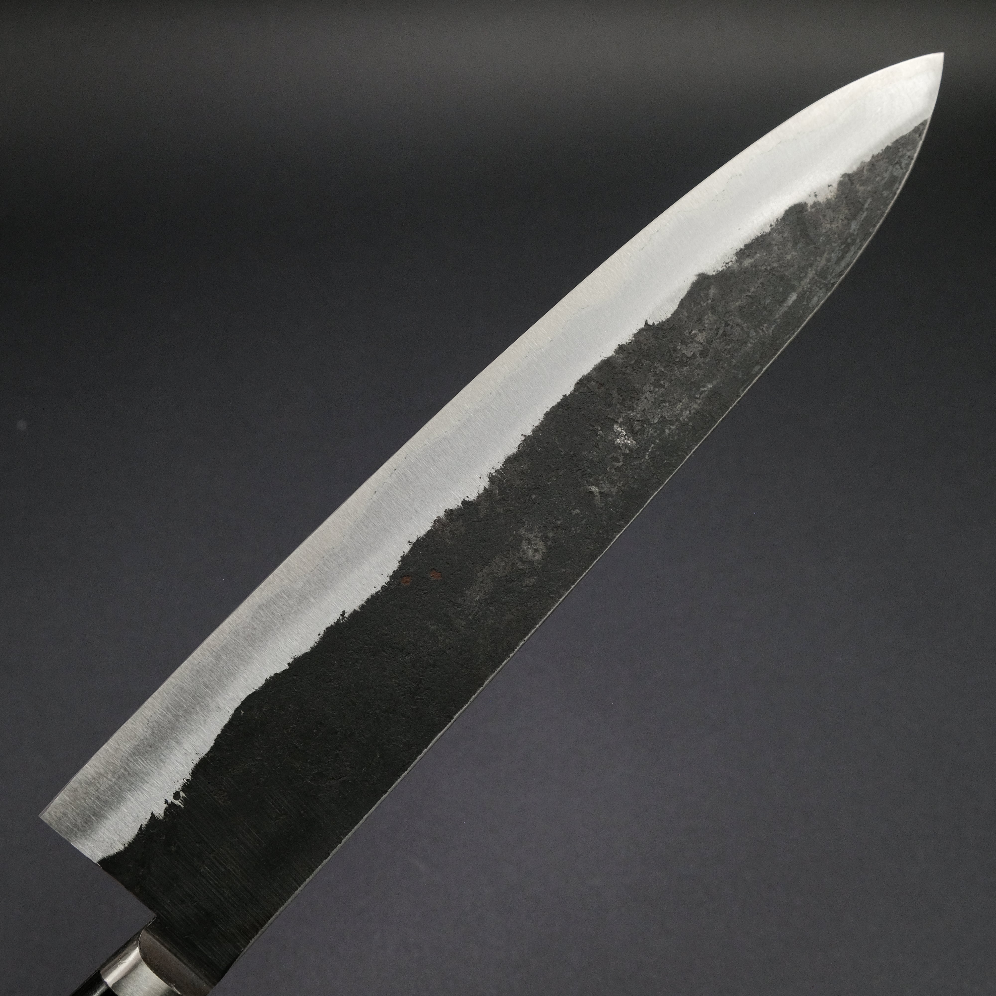 Premium Morihei Hisamoto Kurouchi White #1 Gyuto 300mm Chef Knife with Pakka Wood Handle - Heavy Duty Japanese Kitchen Knife for Professional Chefs & Home Cooking, Perfect for Slicing, Dicing & Meat Cutting