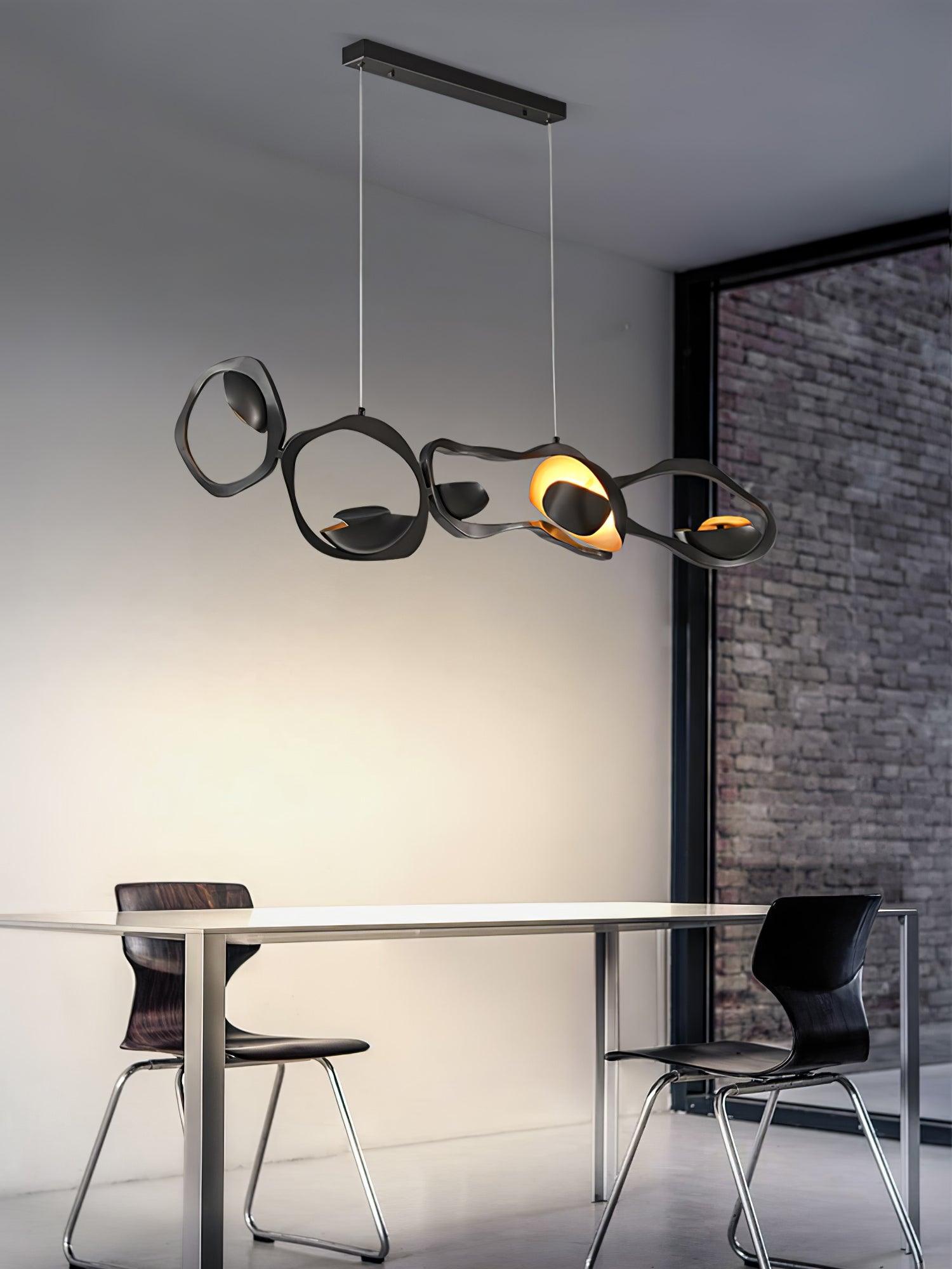 Stylish Muscularity Pendant Lamp - Modern Ceiling Light Fixture for Dining Room, Kitchen Island & Bedroom Decor