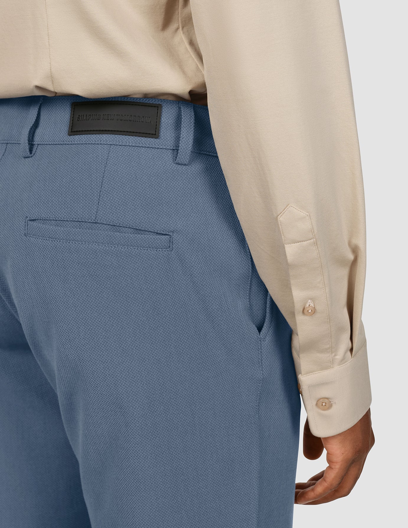 GEN2 Regular Fit Signature Blue Pants for Men - Comfortable Casual Wear for Everyday & Outdoor Activities