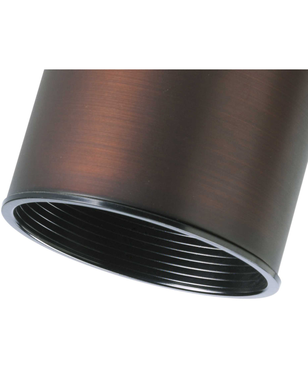 1-Light Multi-Directional Roundback Wall/Ceiling Fixture in Urban Bronze - Perfect for Living Room, Bedroom, and Hallway Lighting