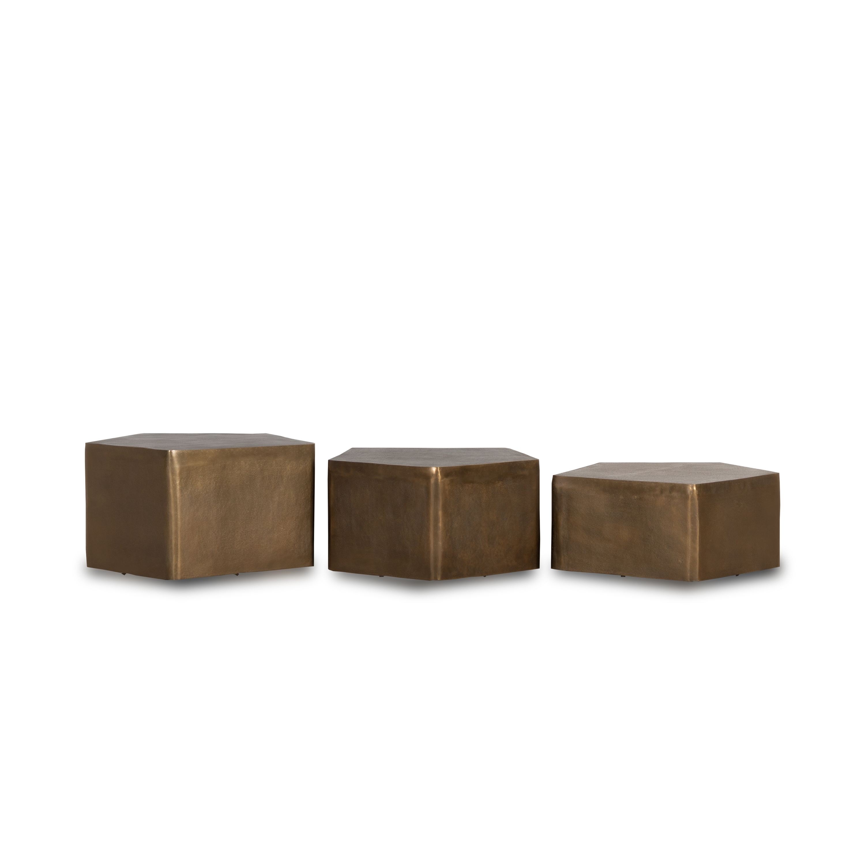 Modern Nesting Coffee Table Set - 2-Tier Wooden Side Table for Living Room, Bedroom, Office - Stylish & Space-Saving Furniture for Small Spaces - Perfect for Coffee, Books & Decor