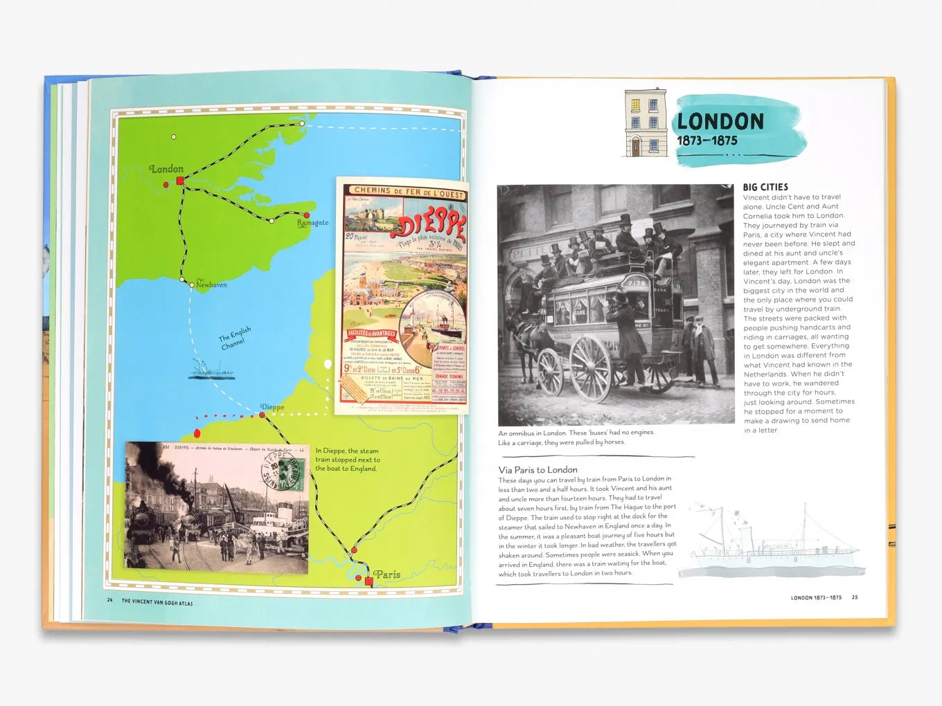 The Vincent van Gogh Atlas (Junior Edition) - Art History Book for Kids, Educational Gift for Young Artists | Perfect for Homeschooling & Classroom Learning